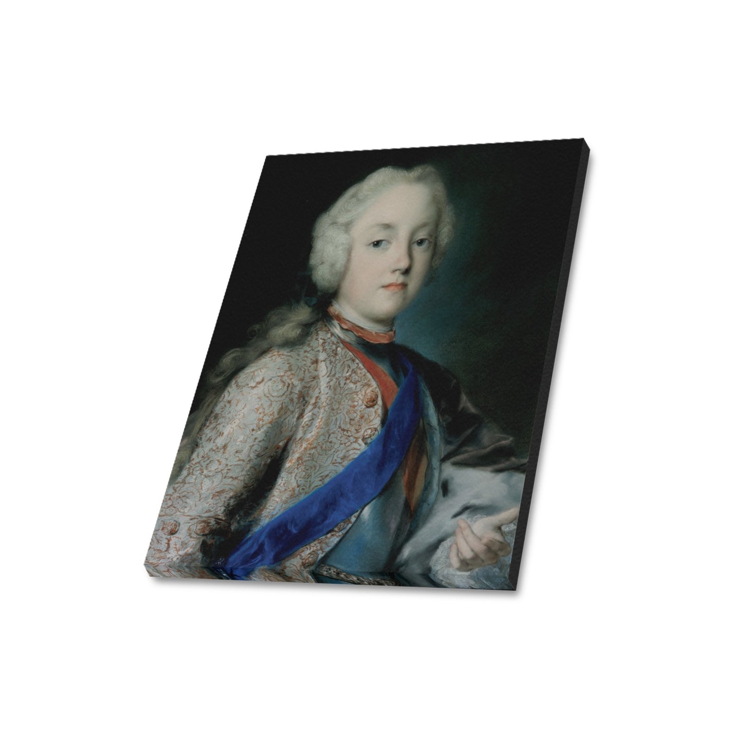 ROSALBA CARRIERA - CROWN PRINCE FRIEDRICH CHRISTIAN OF SAXONY - CANVAS PRINT 16" x 20"