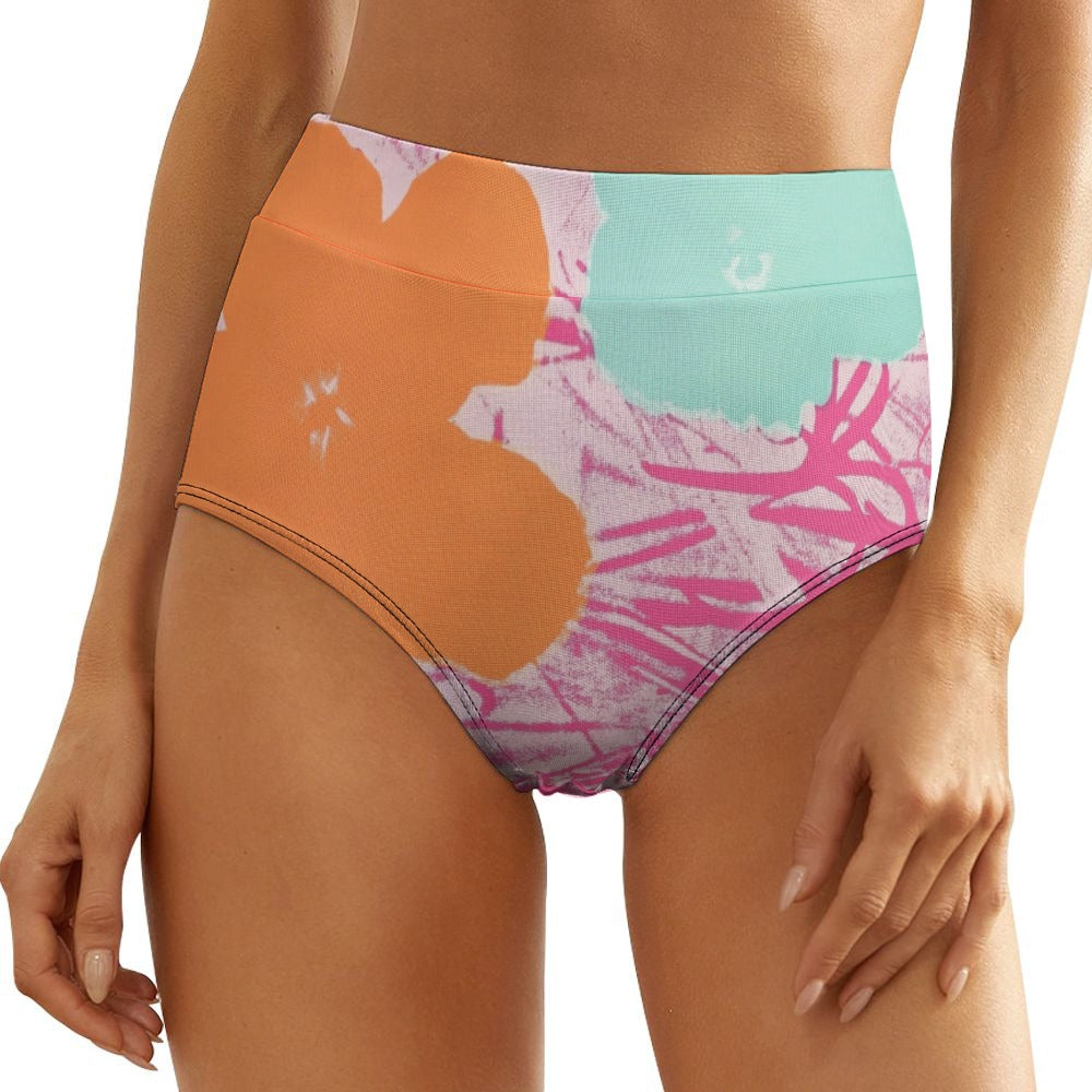 
ANDY WARHOL - FLOWERS - HIGH WAIST PANTIES FOR HER
