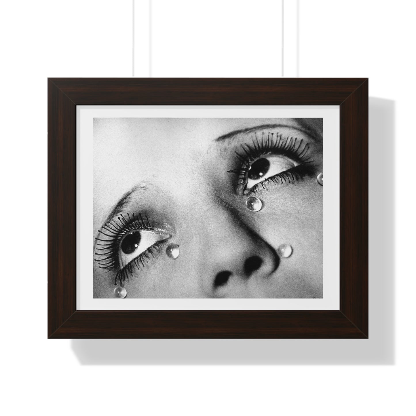 MAN RAY - GLASS TEARS, 1932 - FRAMED POSTER