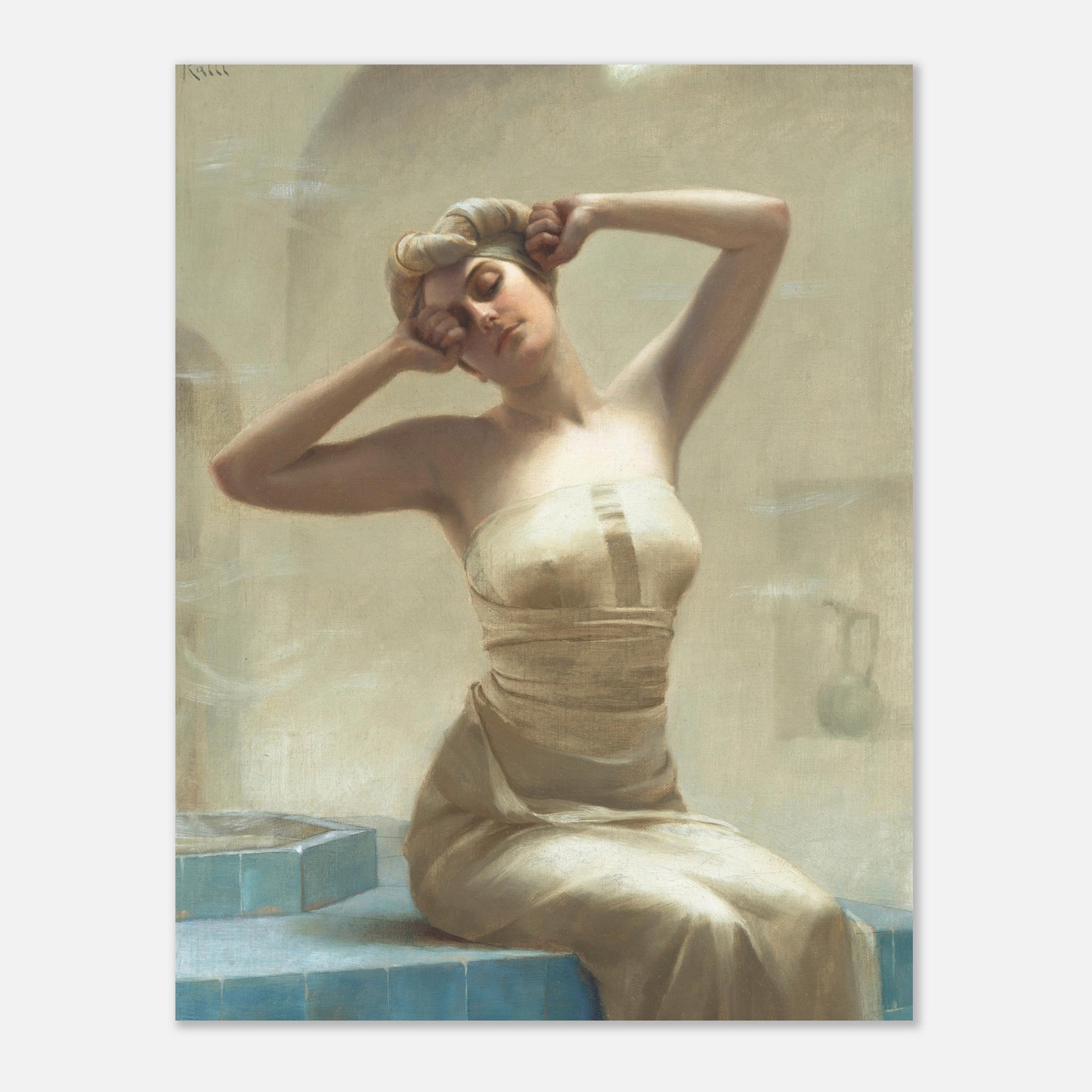 THEODOROS RALLI - AT THE BATH - POSTER 11'' x 14''