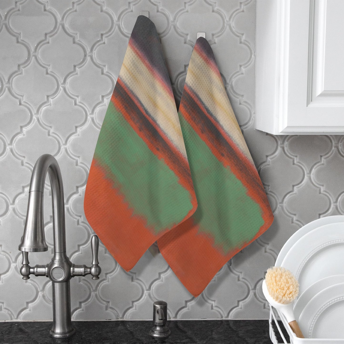 MARK ROTHKO - ABSTRACT - HAND TOWELS QTY 2