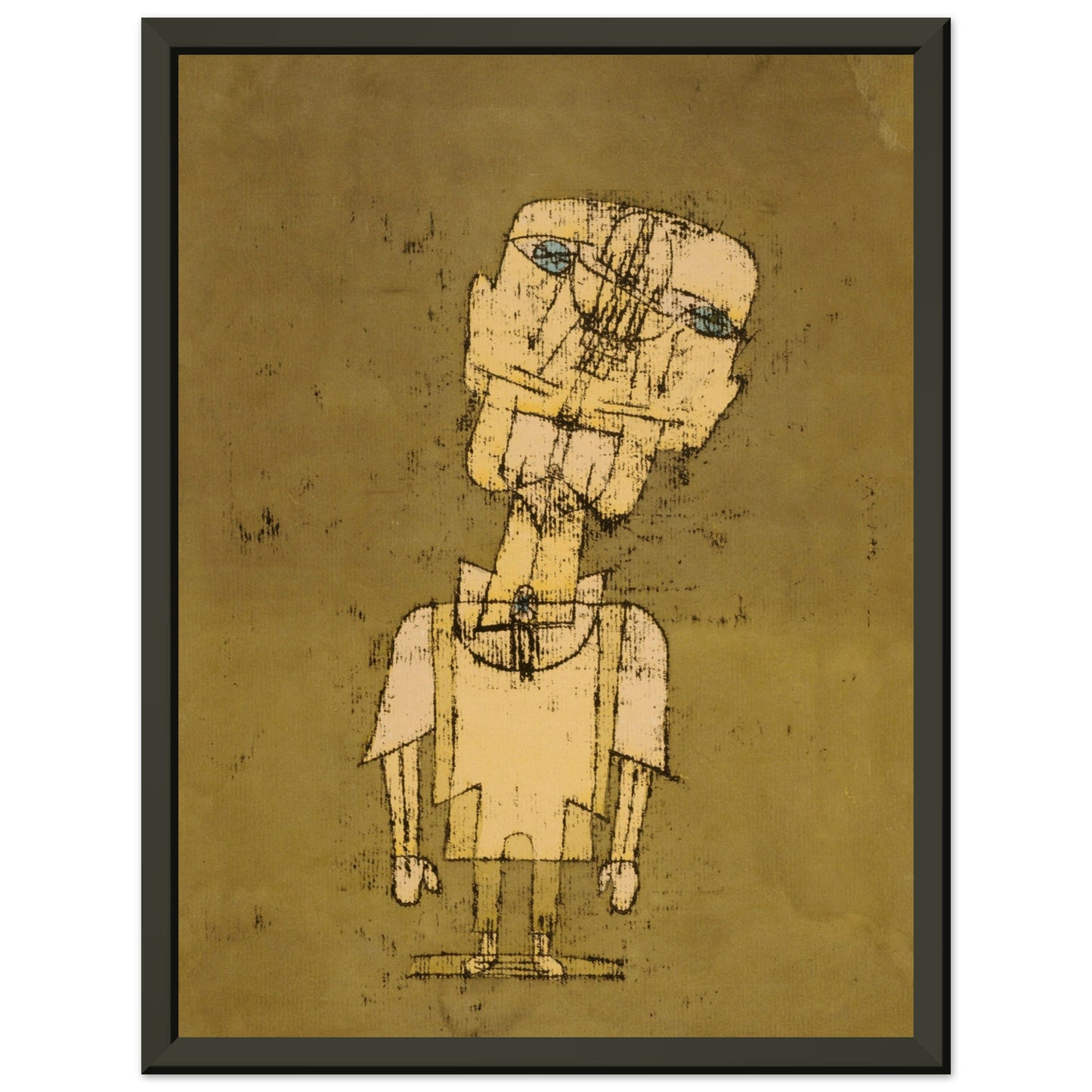 PAUL KLEE - GHOST OF A GENIUS (1922 ) - MUSEUM MATTE POSTER IN METAL FRAME