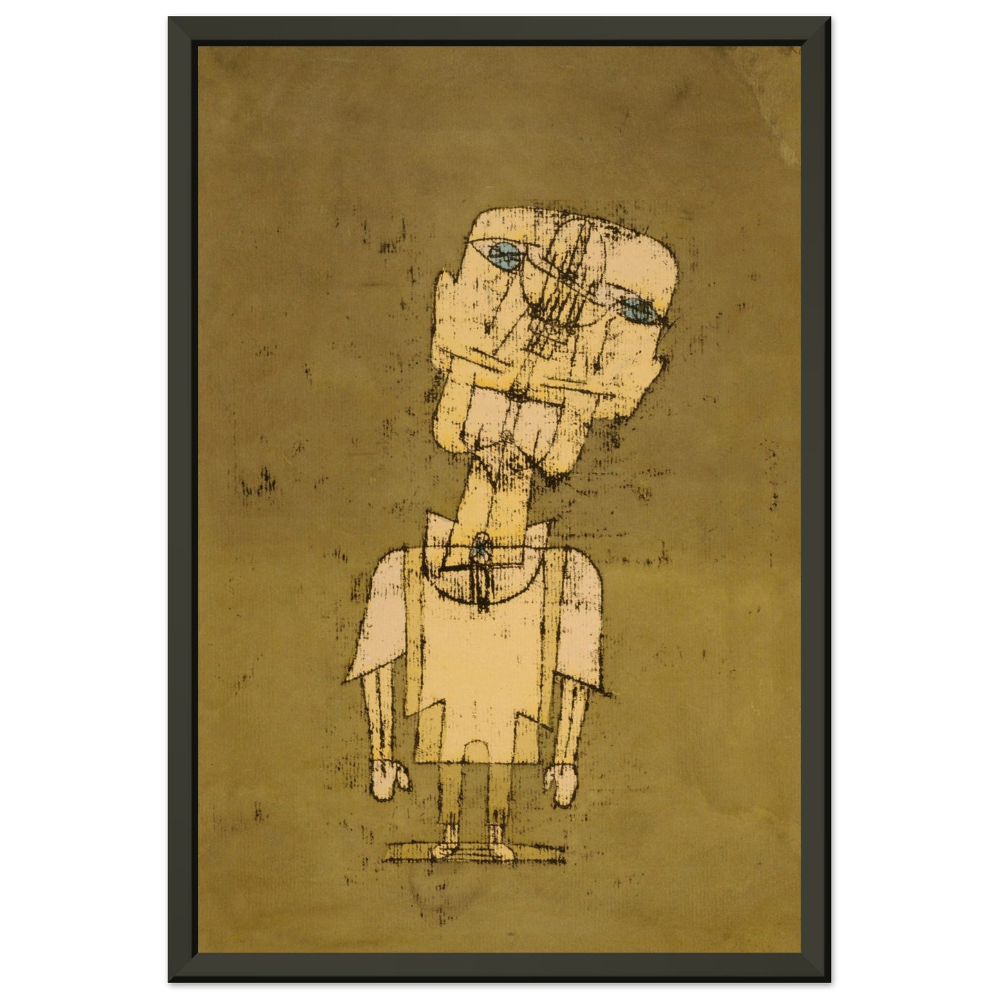 PAUL KLEE - GHOST OF A GENIUS (1922 ) - MUSEUM MATTE POSTER IN METAL FRAME