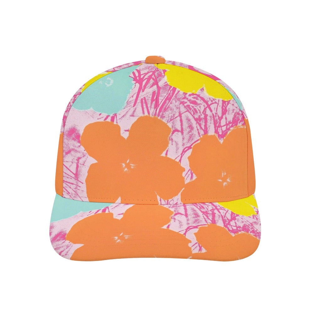 ANDY WARHOL - FLOWERS - BASEBALL UNISEX BASEBALL CAP 