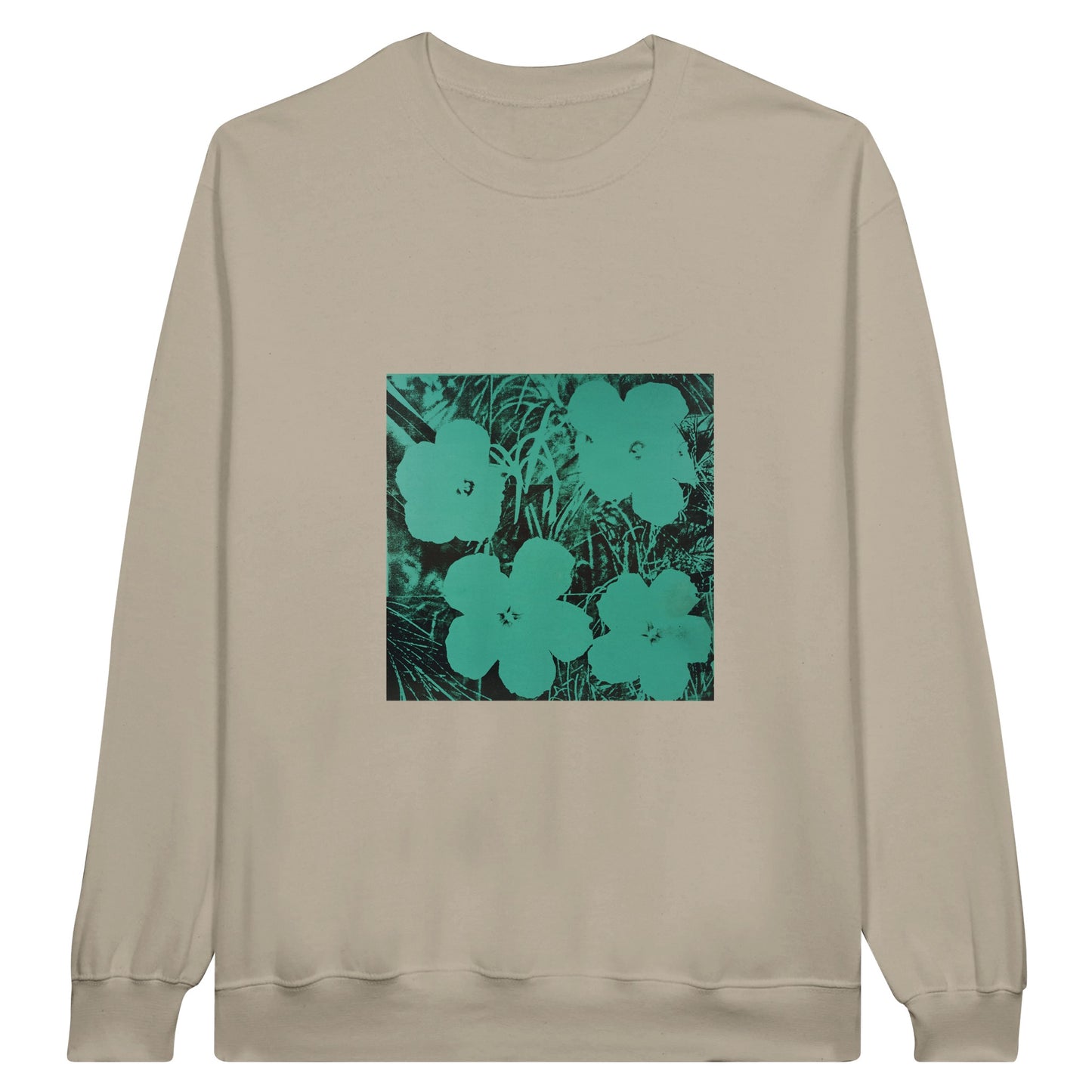 ANDY WARHOL - TEN-FOOT FLOWERS - CLASSIC UNISEX SWEATSHIRT 