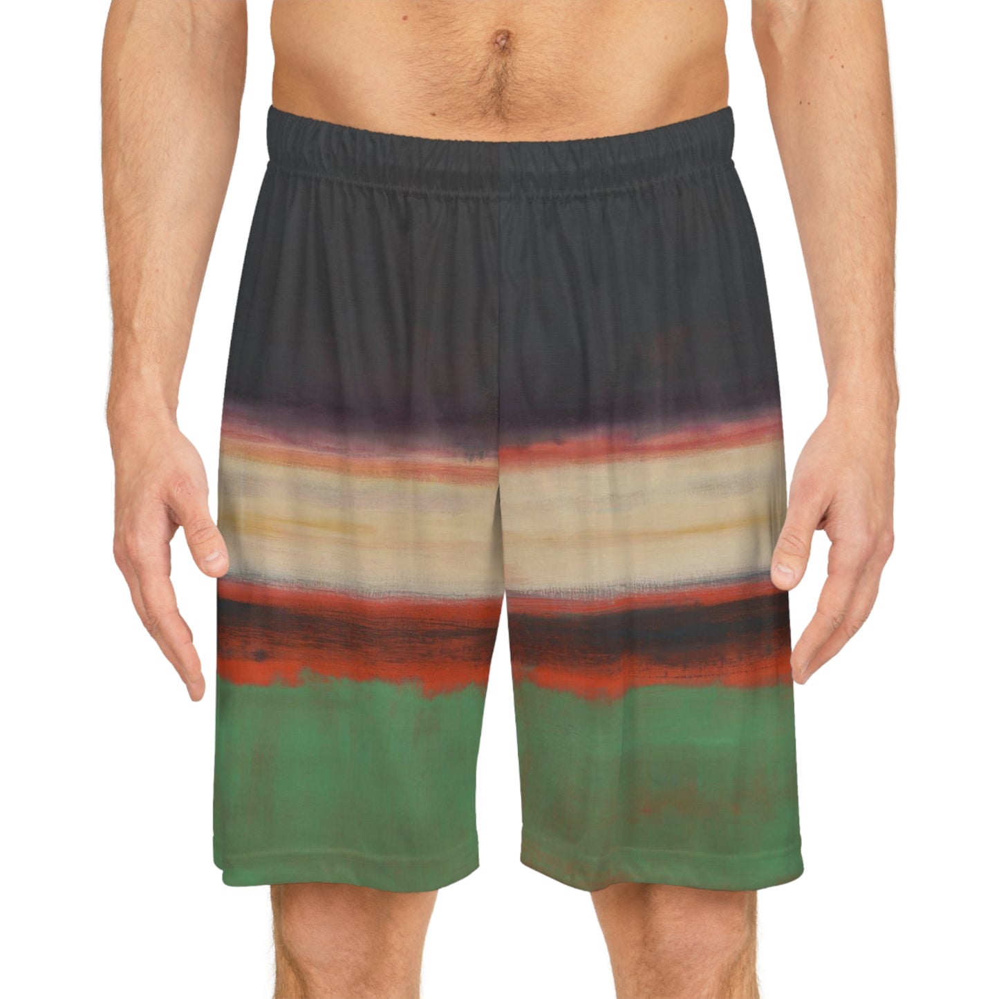 MARK ROTHKO - ABSTRACT - BASKETBALL SHORTS FOR HIM