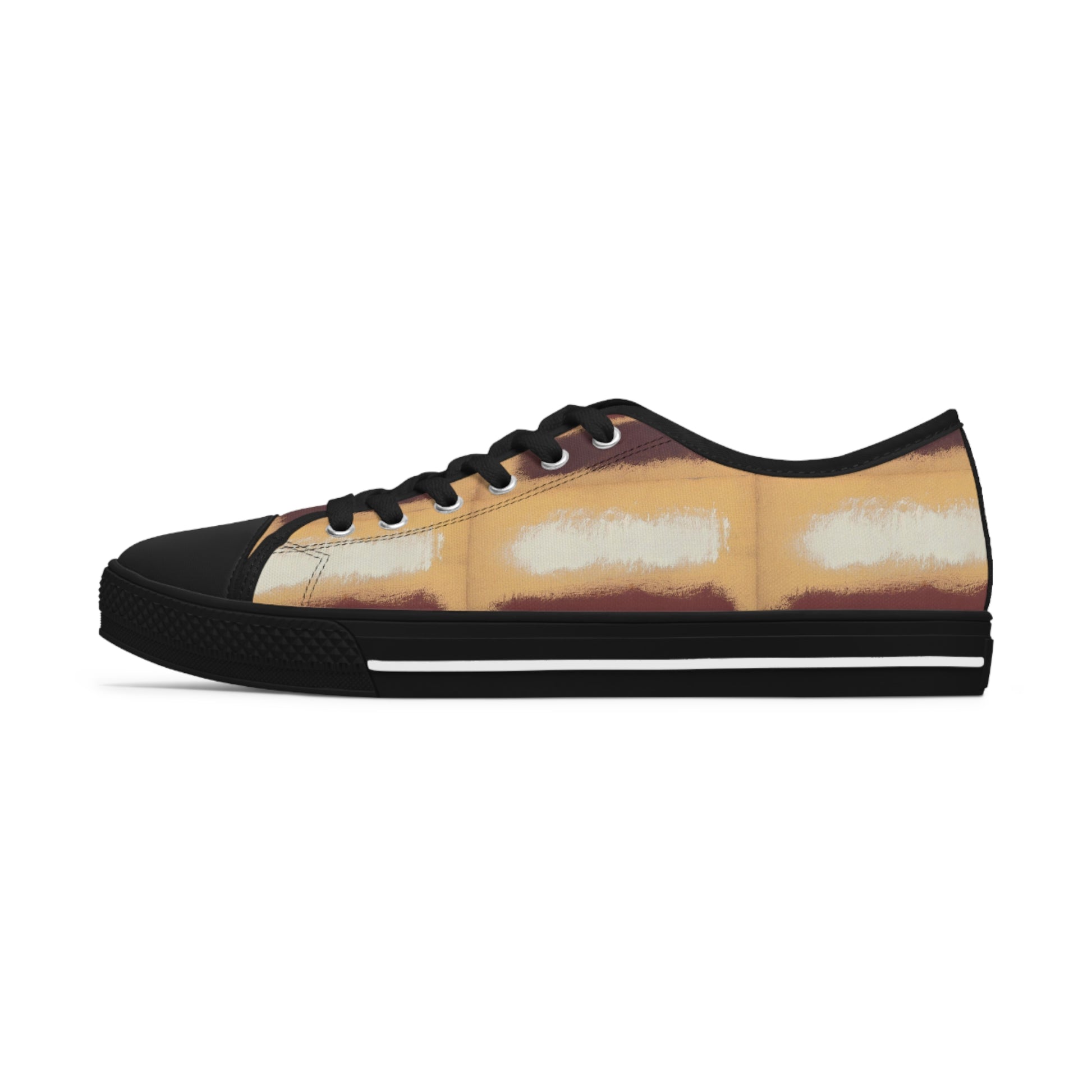 MARK ROTHKO - ABSTRACT - LOW TOP ART SNEAKERS FOR HER