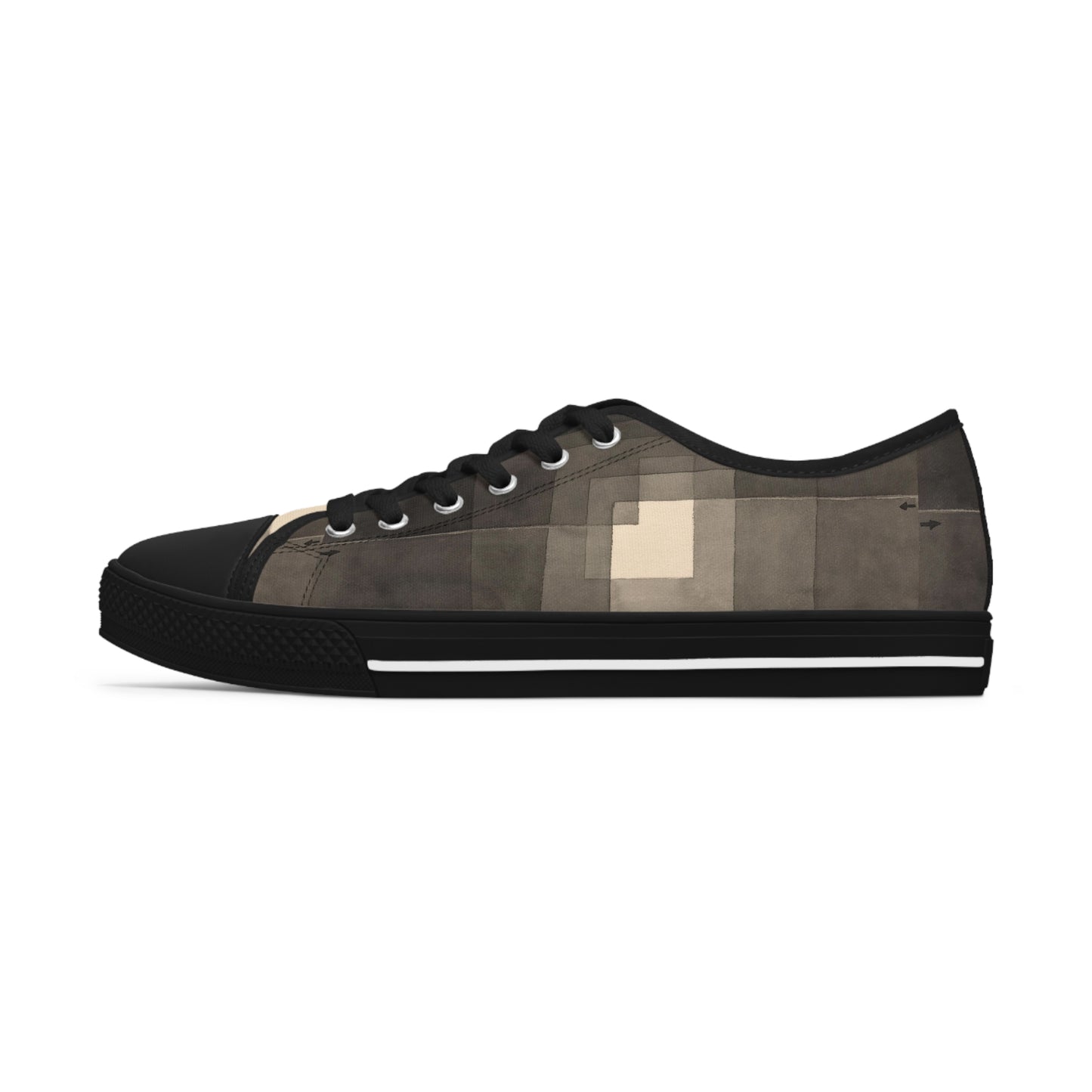 PAUL KLEE - TWO WAYS - LOW TOP ART SNEAKERS FOR HER