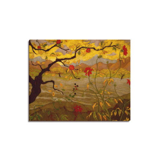 PAUL RANSON - APPLE TREE WITH RED FRUIT (1902) - CANVAS PRINT 20" x 16"