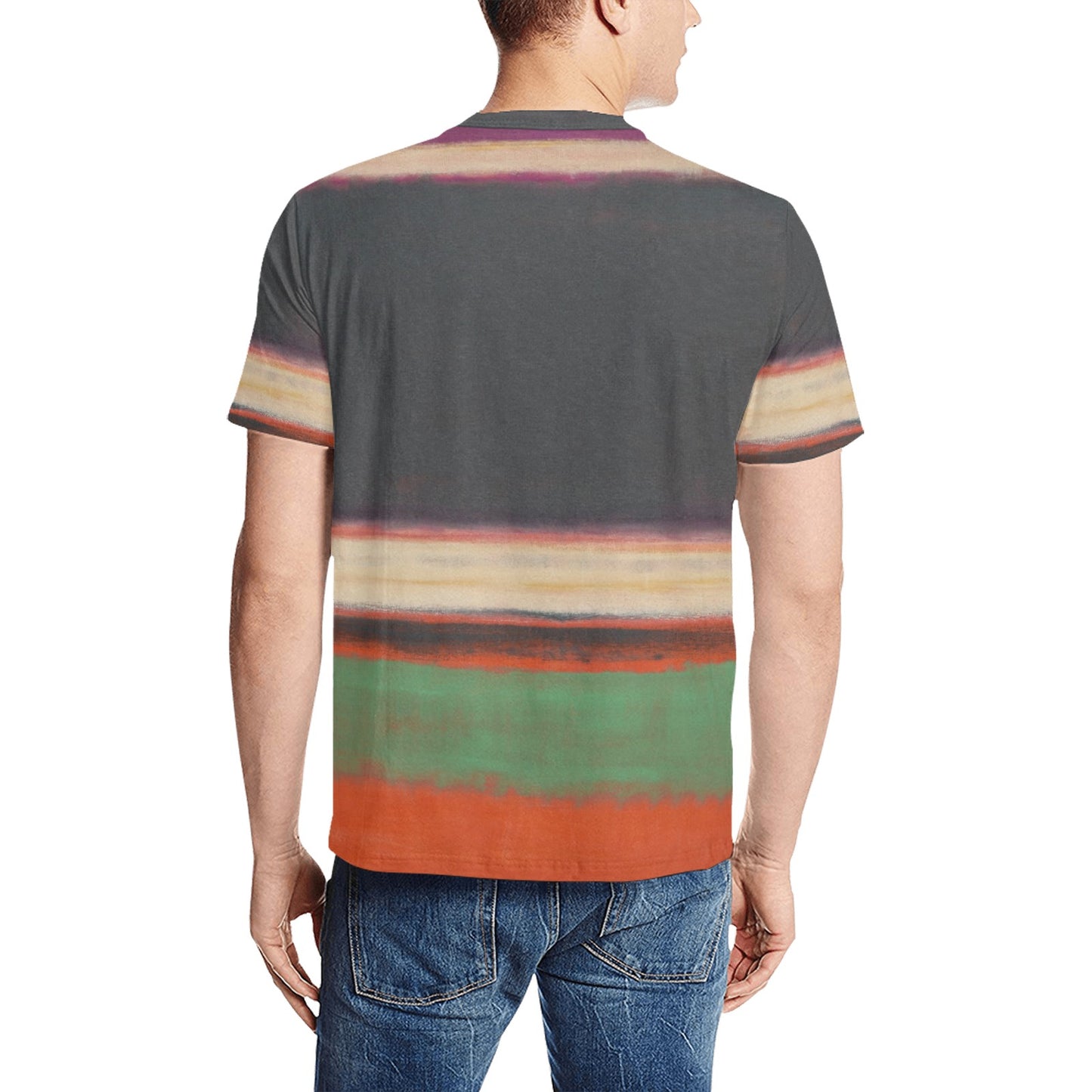 MARK ROTHKO - ABSTRACT ART - MEN'S ALL OVER PRINT T-SHIRT 