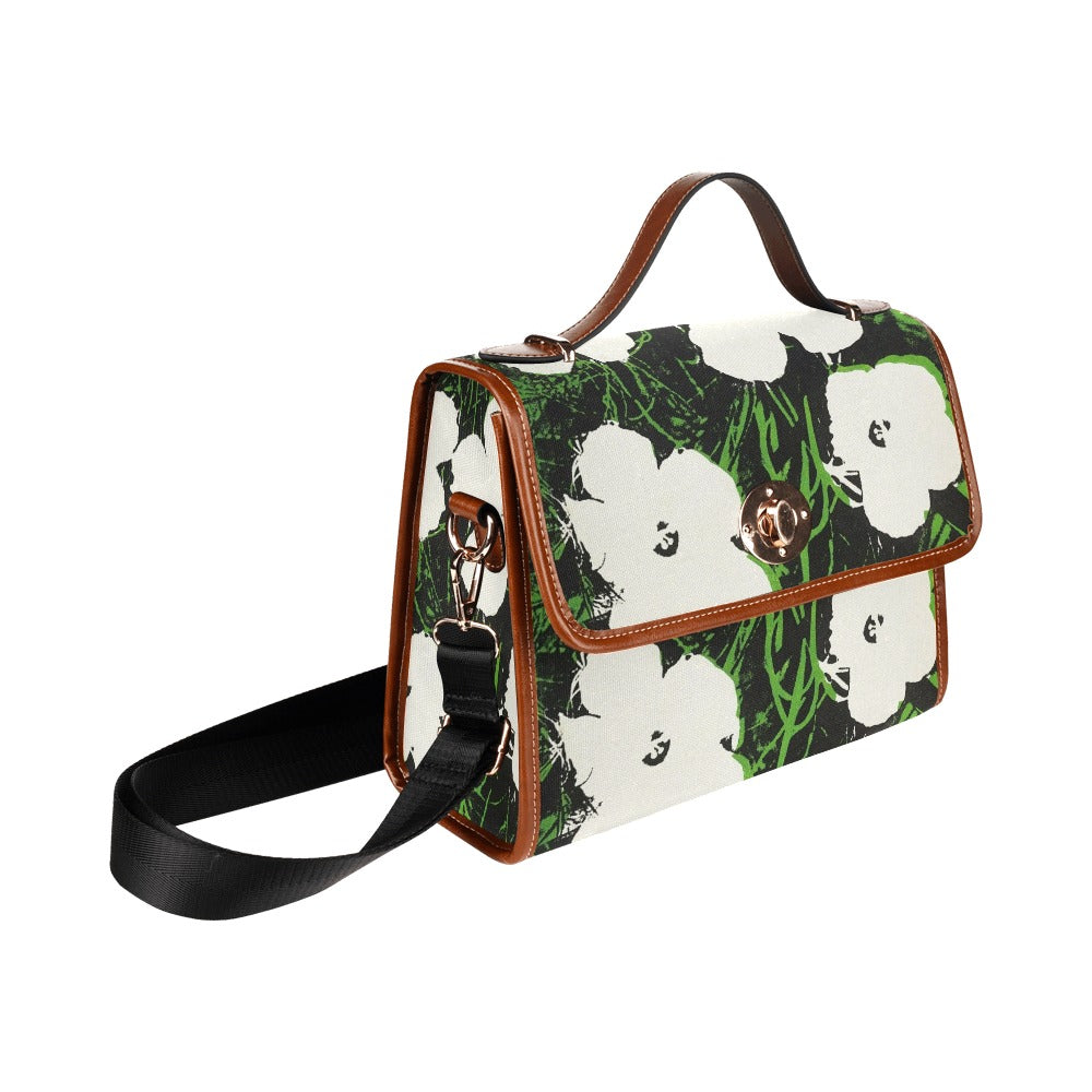 
ANDY WARHOL - FLOWERS - WATERPROOF CANVAS BAG FOR HER
