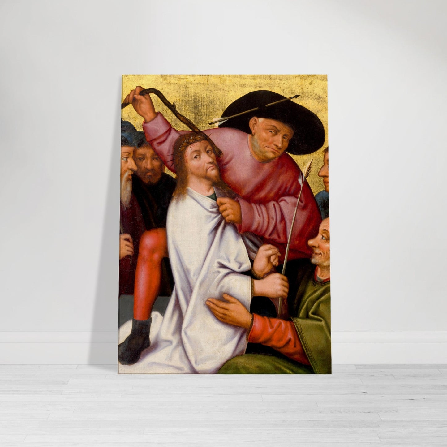 HIERONIM BOSCH - CHRIST CROWNED WITH THORNS - CANVAS ART PRINT