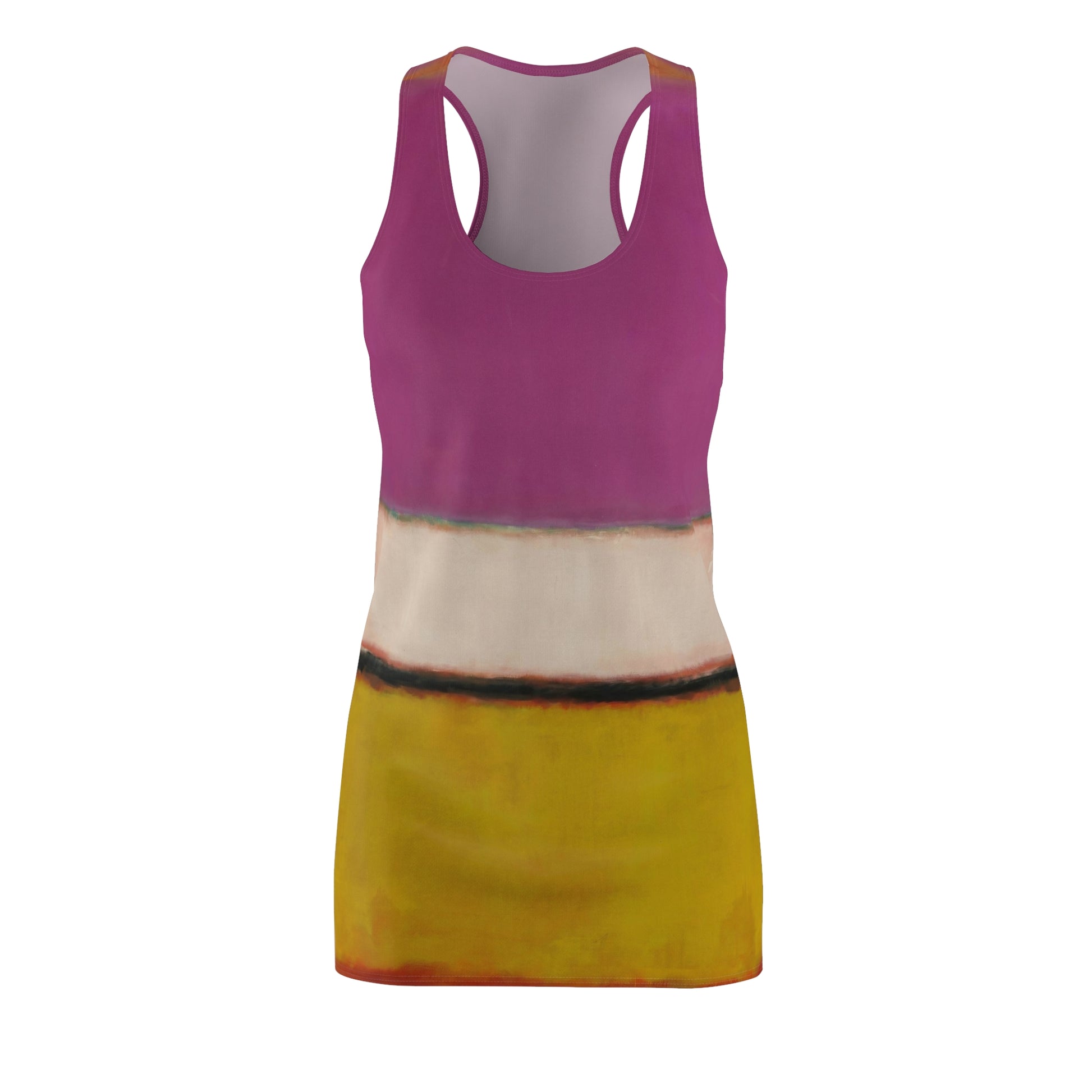 MARK ROTHKO - ABSTRACT ART - CUT & SEW RACERBACK DRESS