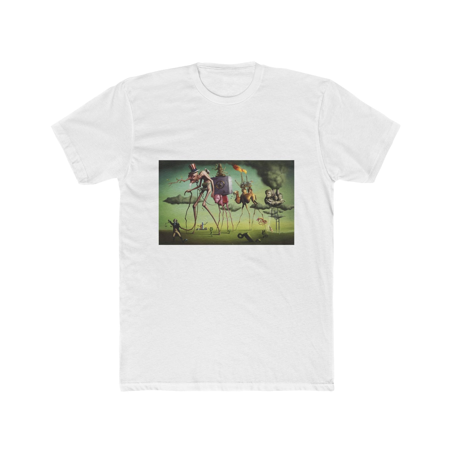 SALVADOR DALI - THE AMERICAN DREAM - UNISEX COTTON CREW TEE