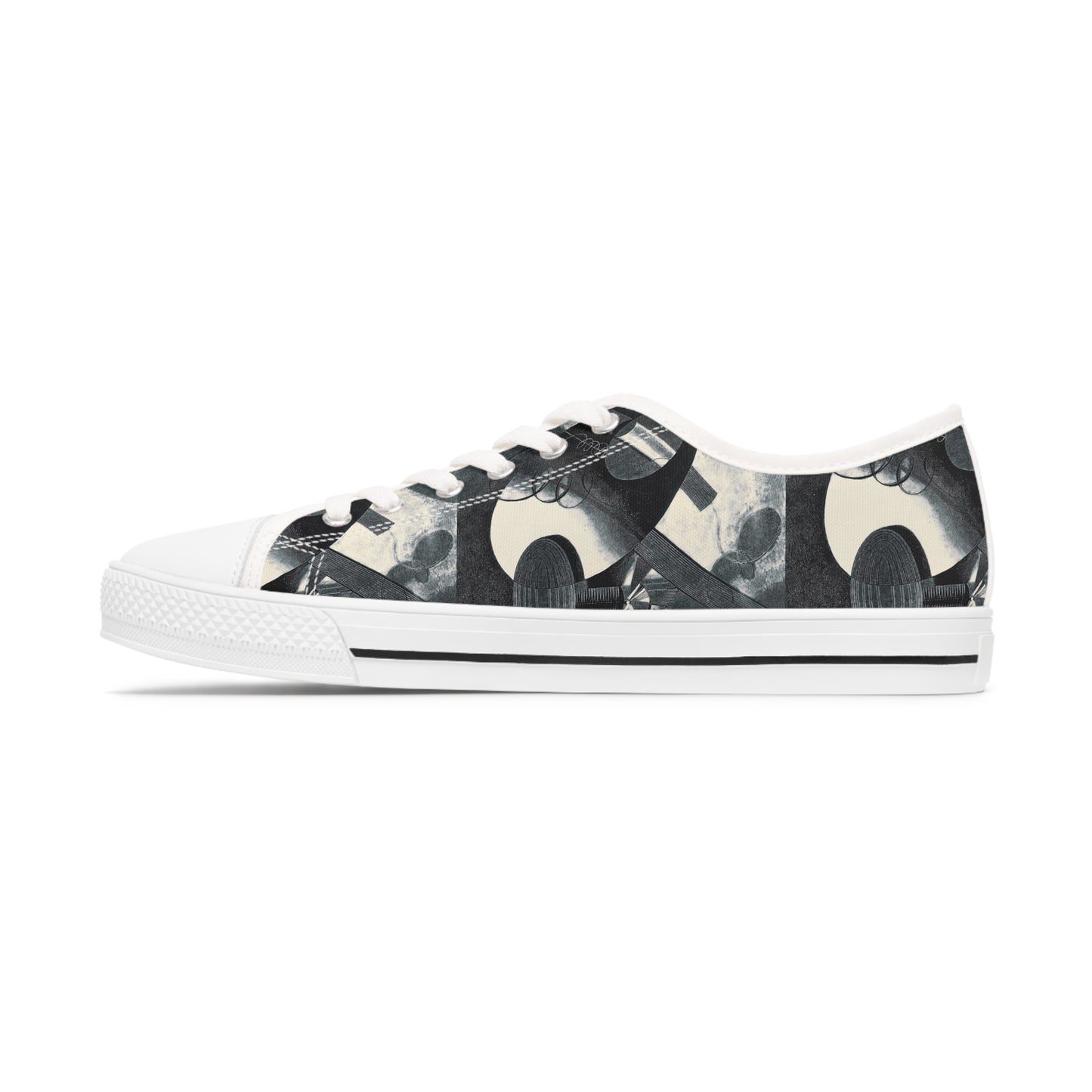 KAROL HILLER - HELIOGRAPHIC COMPOSITION (XXIX) - LOW TOP ART SNEAKERS FOR HER