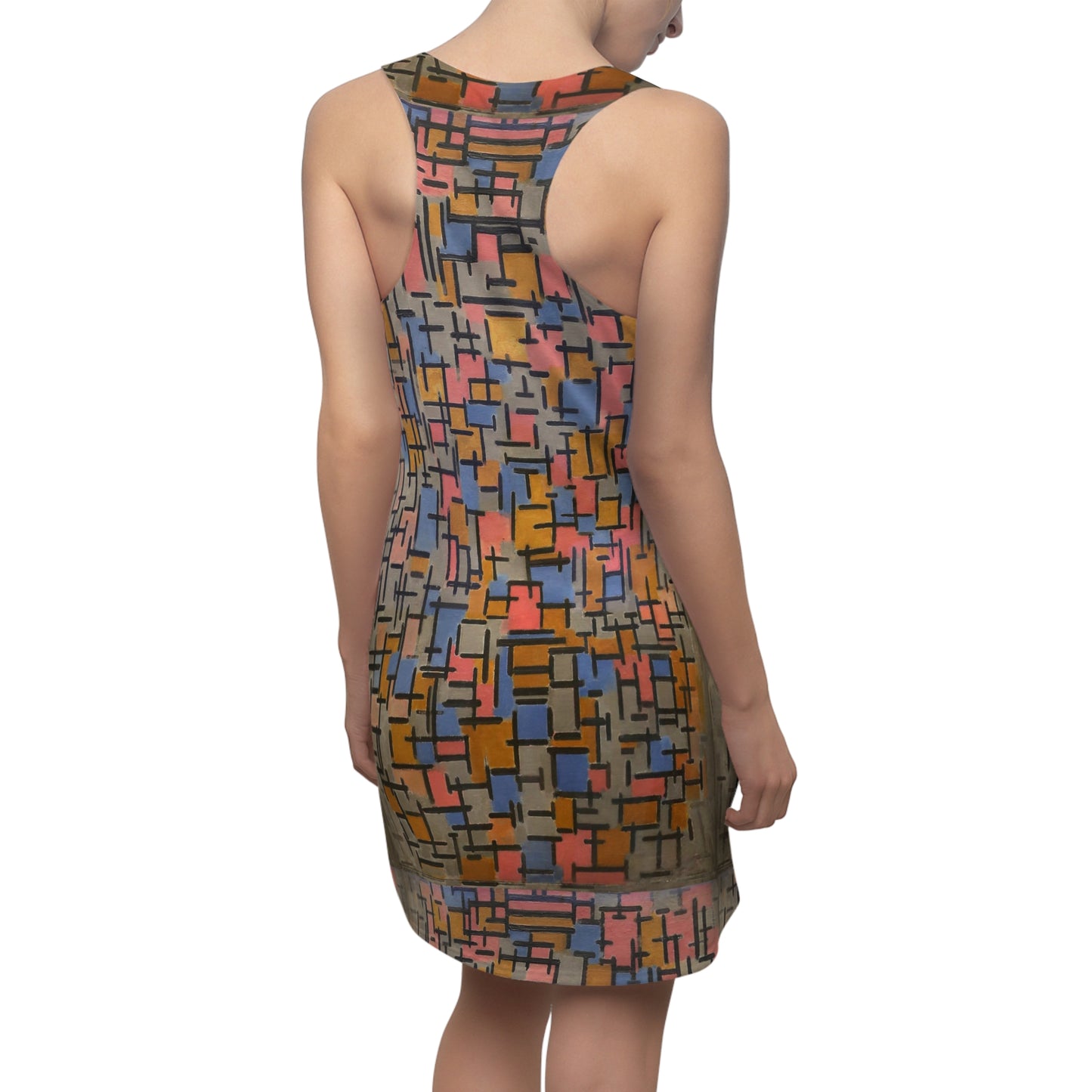 PIET MONDRIAN - COMPOSIZIONE - CUT & SEW RACERBACK DRESS