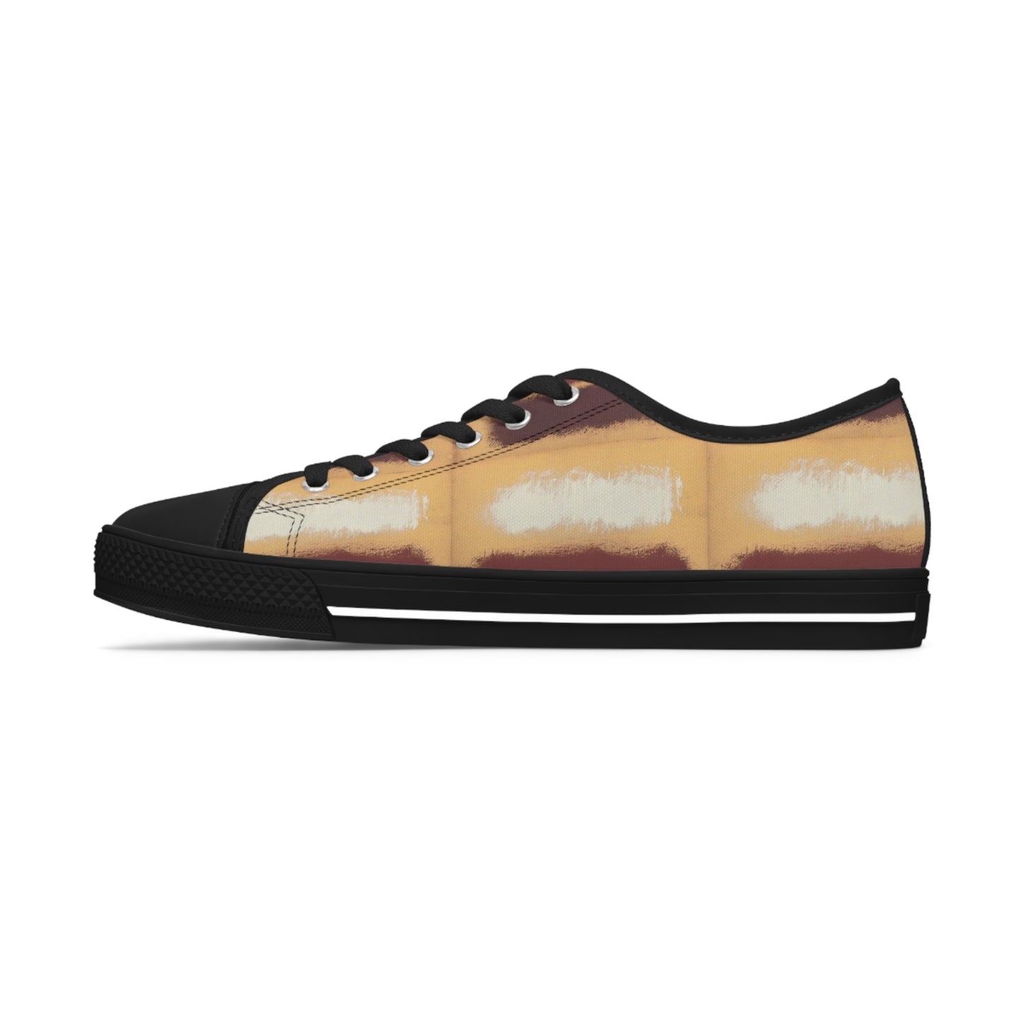 MARK ROTHKO - ABSTRACT - LOW TOP ART SNEAKERS FOR HER