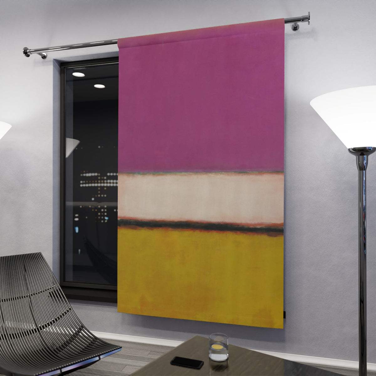 Mark Rothko Window Unique Mark Rothko Curtain for Cozy Homes – Art House Fashion