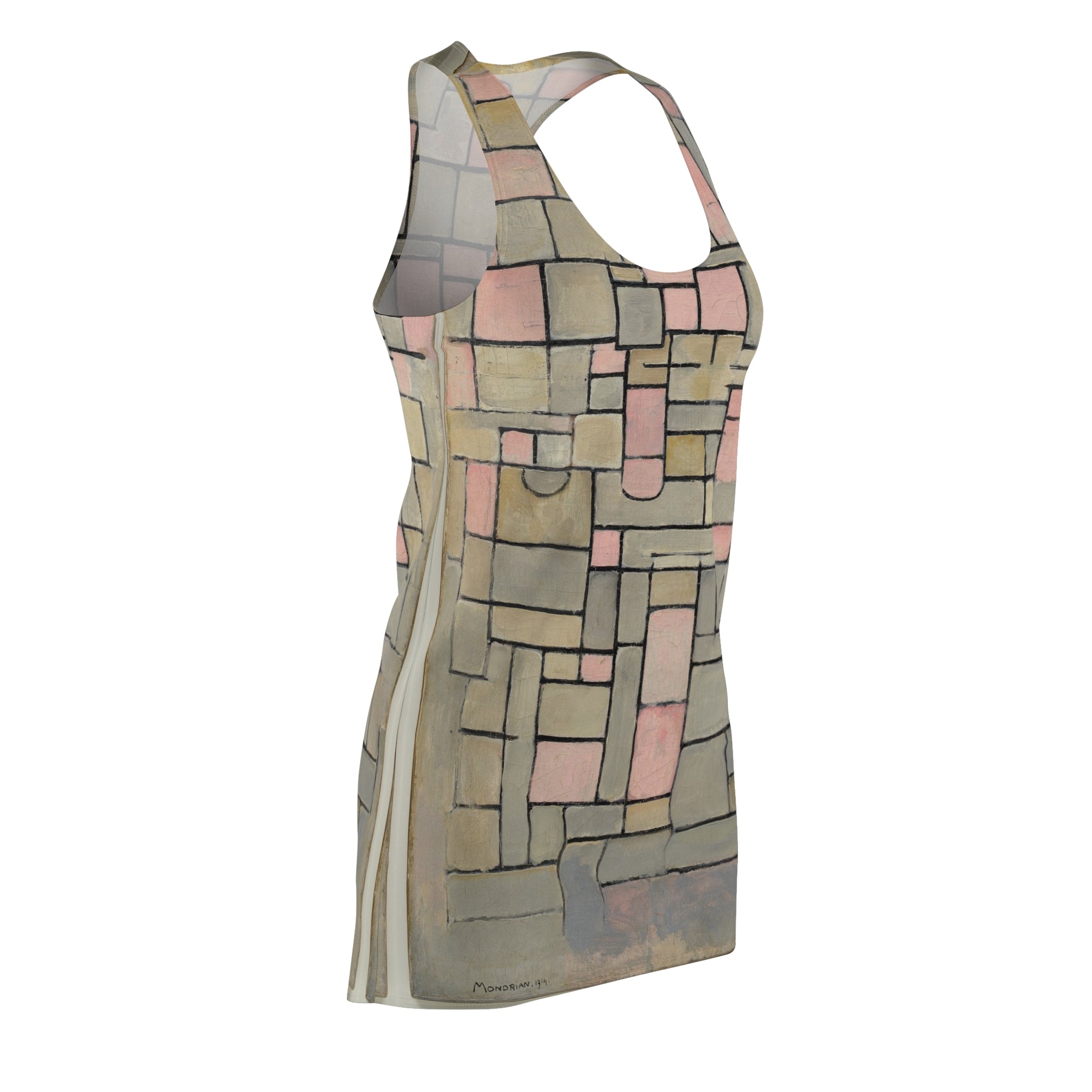 PIET MONDRIAN COMPOSITION 8 - CUT & SEW RACERBACK DRESS