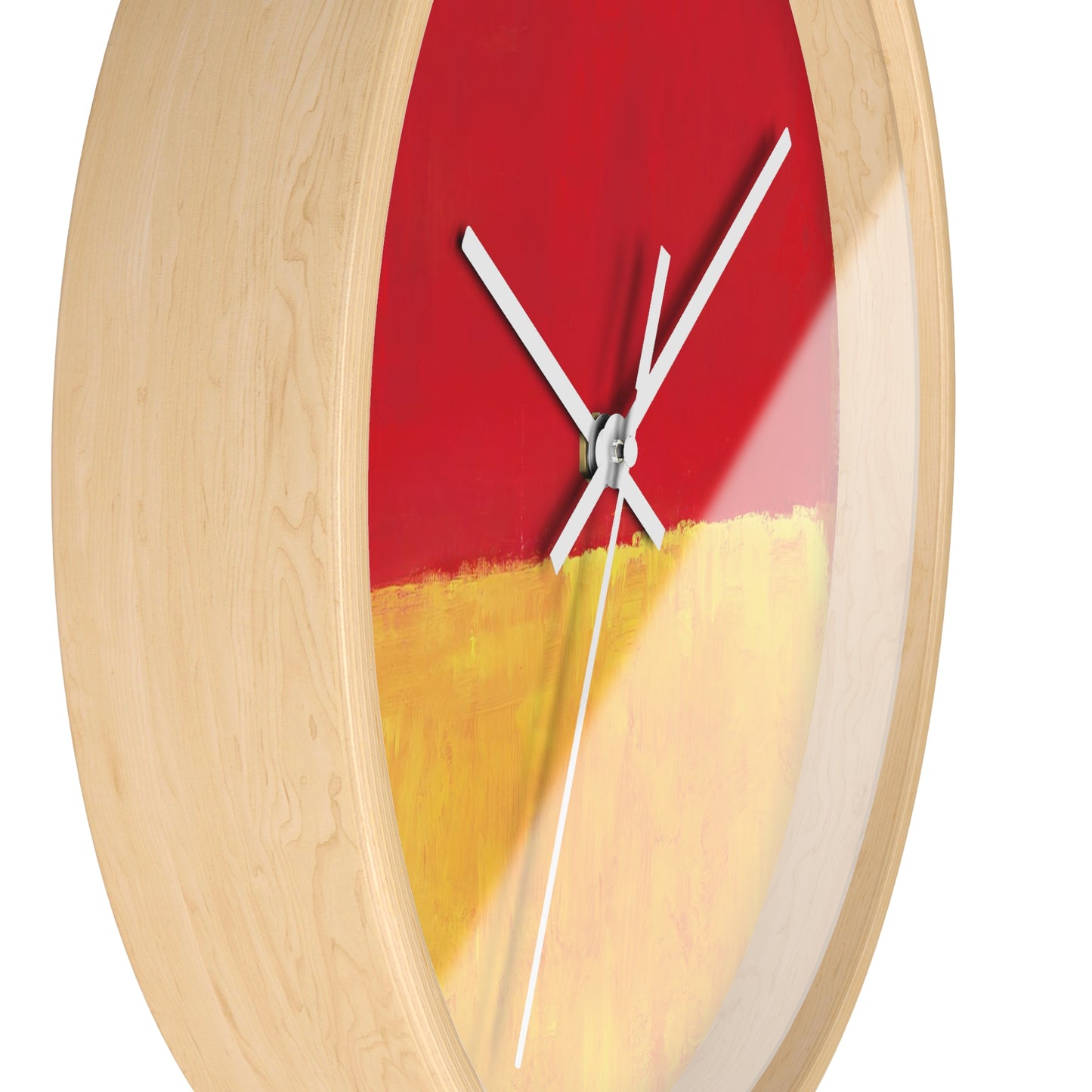 MARK ROTHKO - ABSTRACT - WOODEN WALL ART CLOCK 