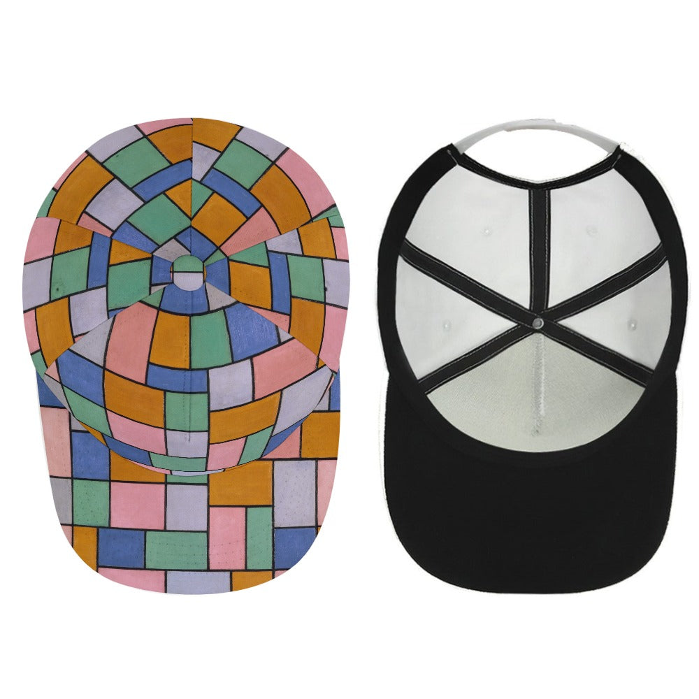 THEO VAN DOESBURG - COMPOSITION IN DISSONANCES - BASEBALL UNISEX BASEBALL CAP