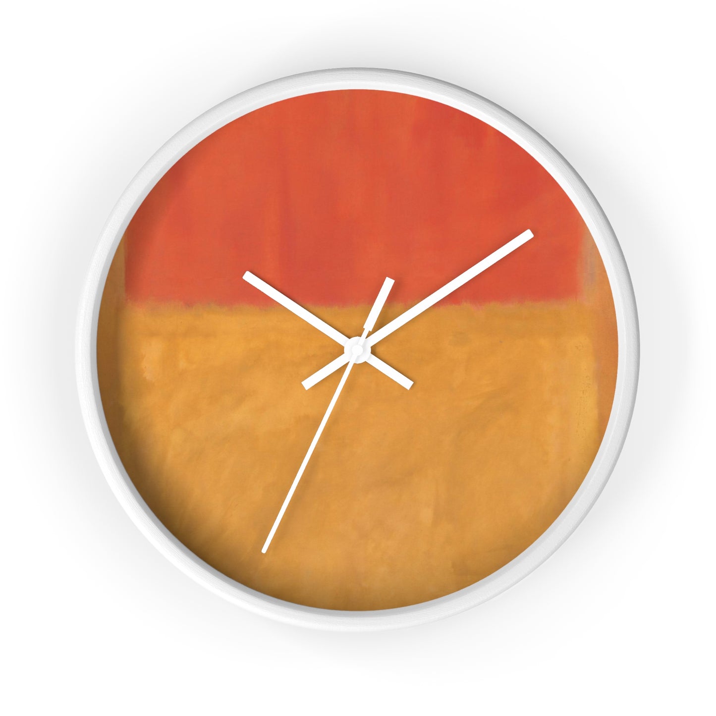 MARK ROTHKO - ABSTRACT - WOODEN WALL ART CLOCK 