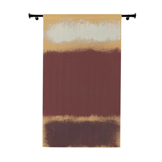 MARK ROTHKO - ABSTRACT - WINDOW ART CURTAIN 