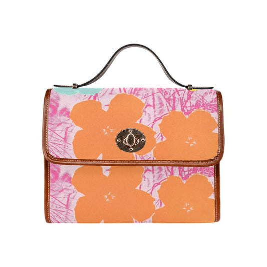 
ANDY WARHOL - FLOWERS - WATERPROOF CANVAS BAG FOR HER
