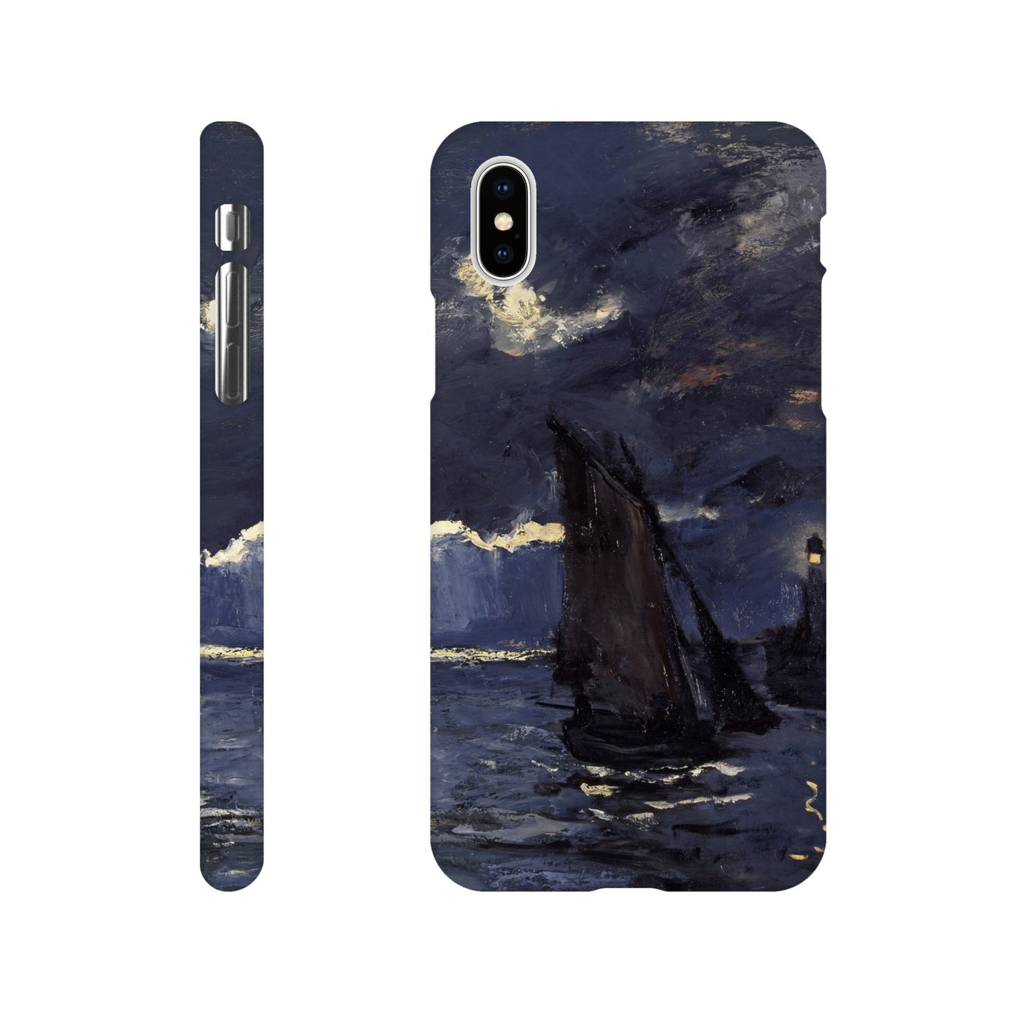 CLAUDE MONET - A SEASCAPE, SHIPPING BY MOONLIGHT - SLIM iPHONE CASE
