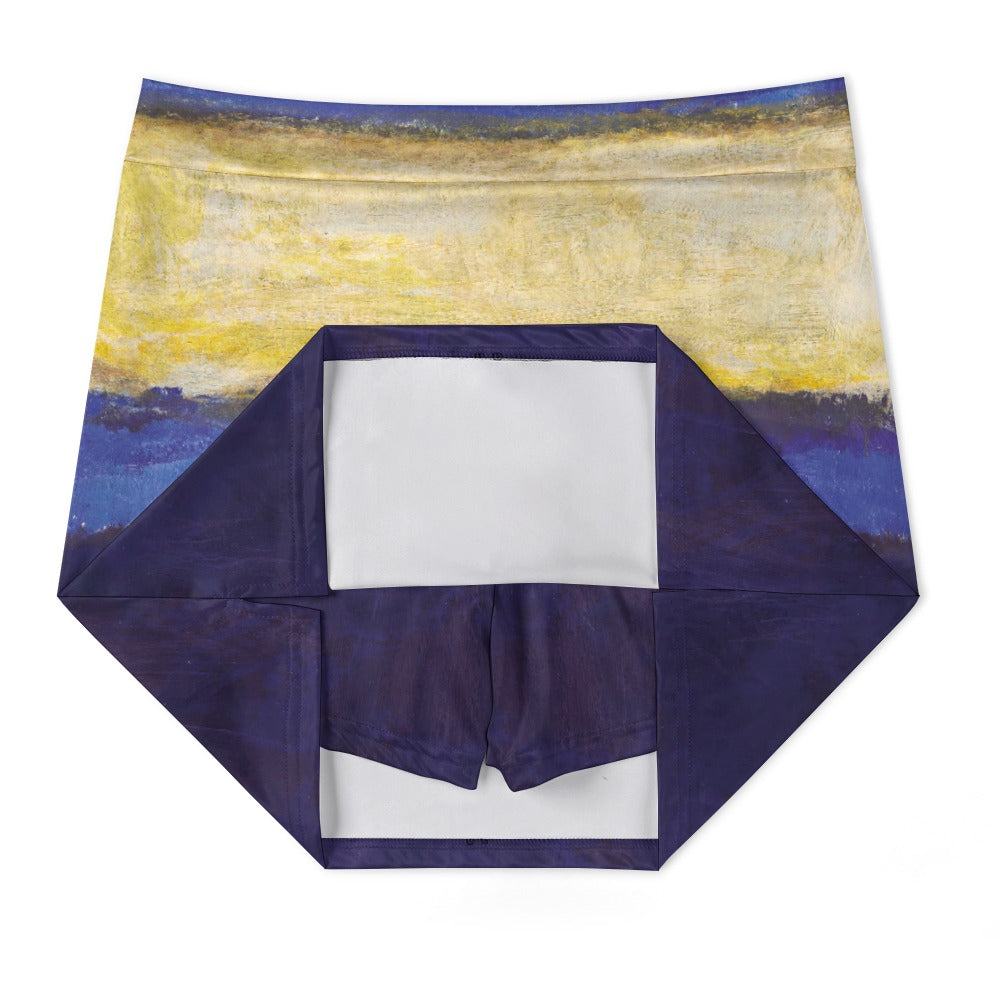 MARK ROTHKO - ABSTRACT - SKORT WITH A POCKET FOR A CELL PHONE