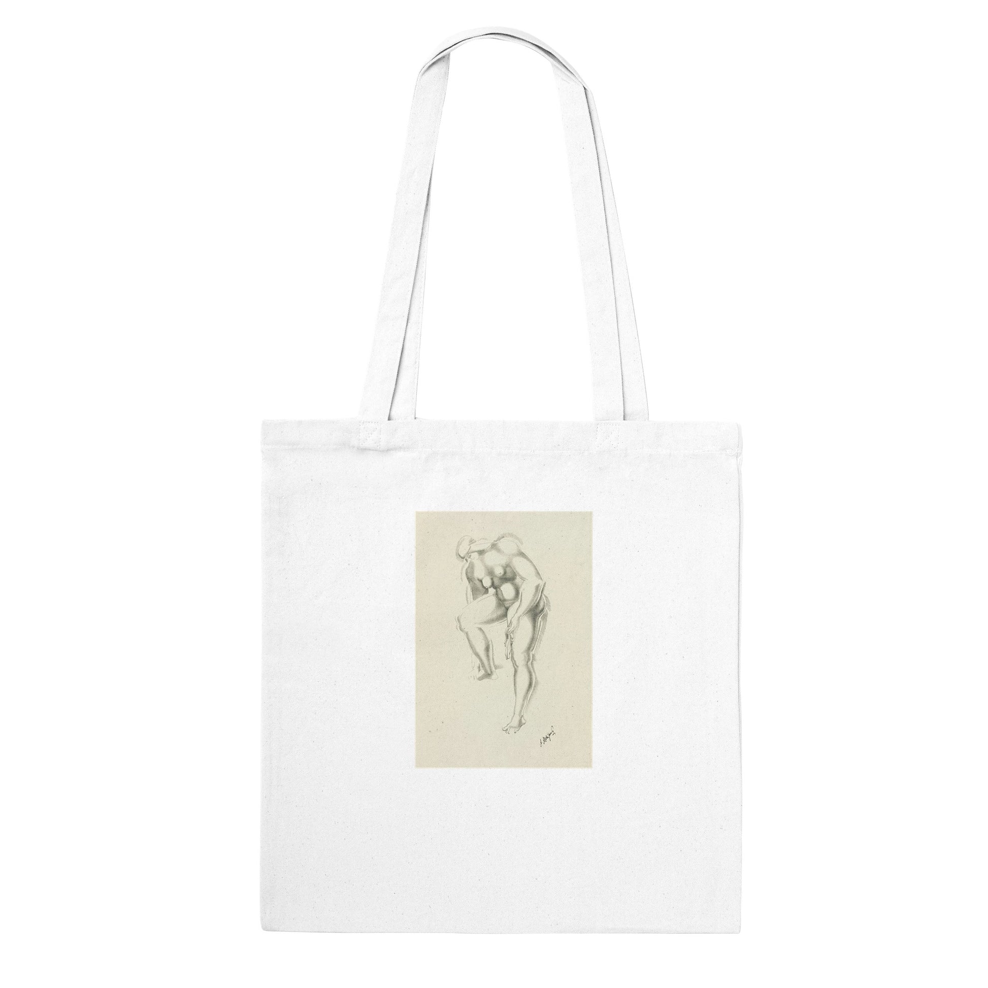 AFTER AUGUSTE RODIN - ABSTRACT NUDE - CLASSIC TOTE BAG