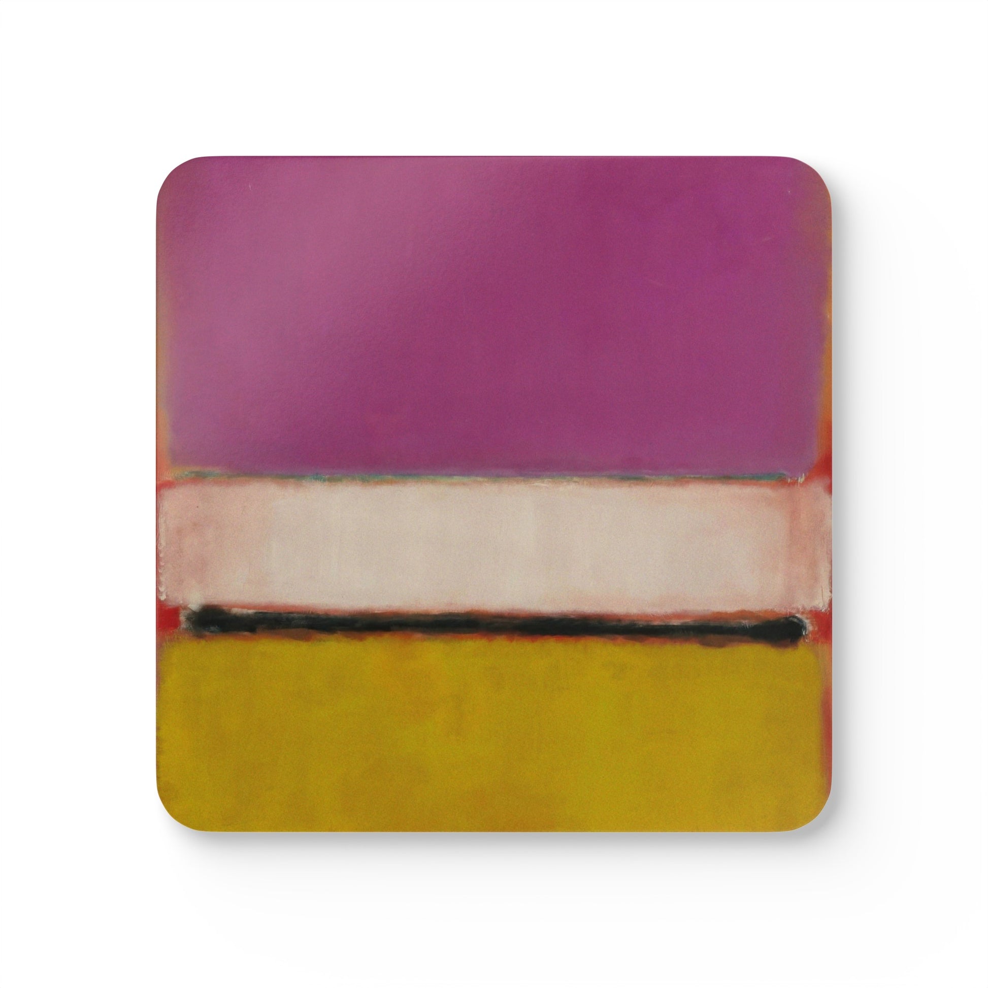 MARK ROTHKO - ABSTRACT - CORKWOOD COASTER SET