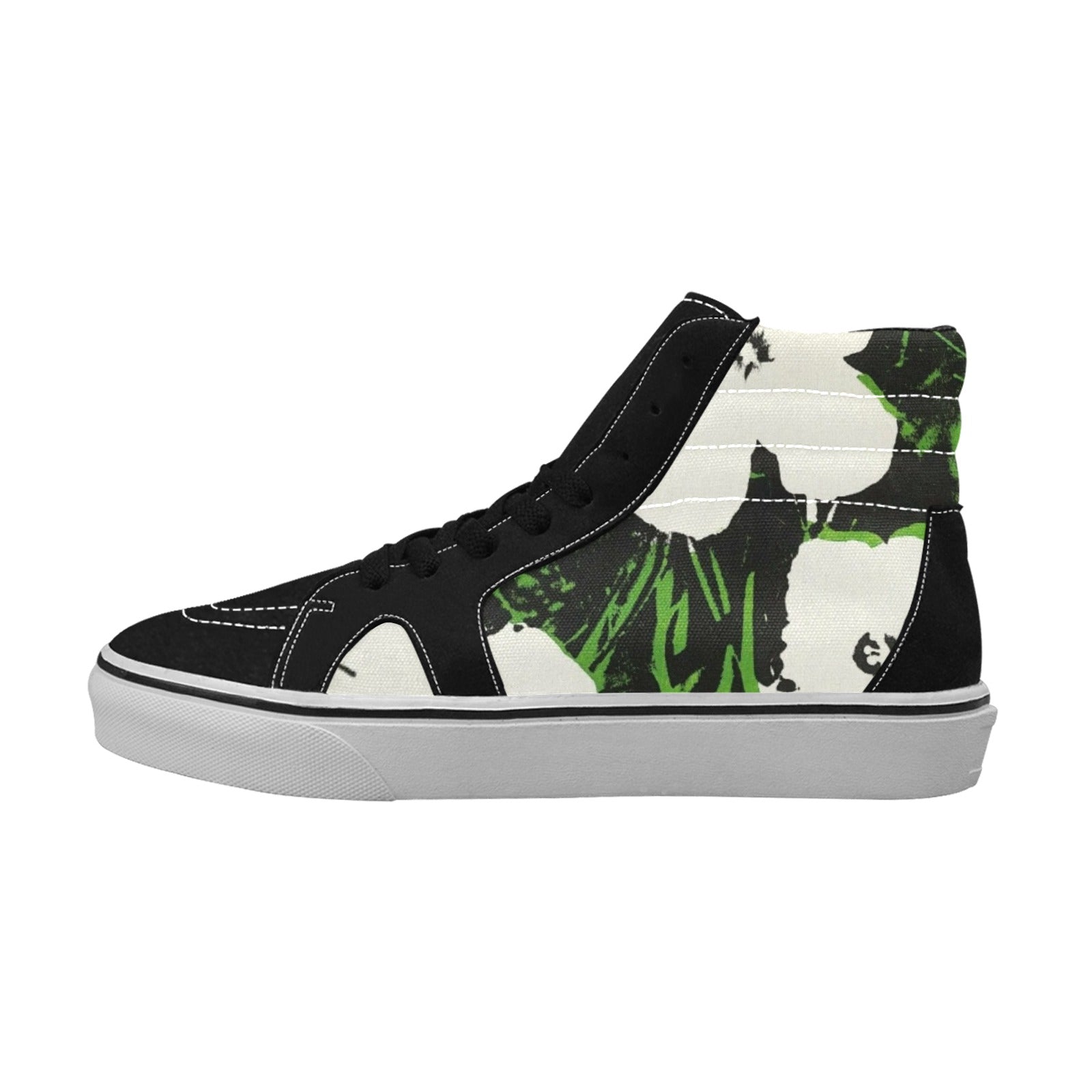 Andy Warhol Canvas High Tops White / US6