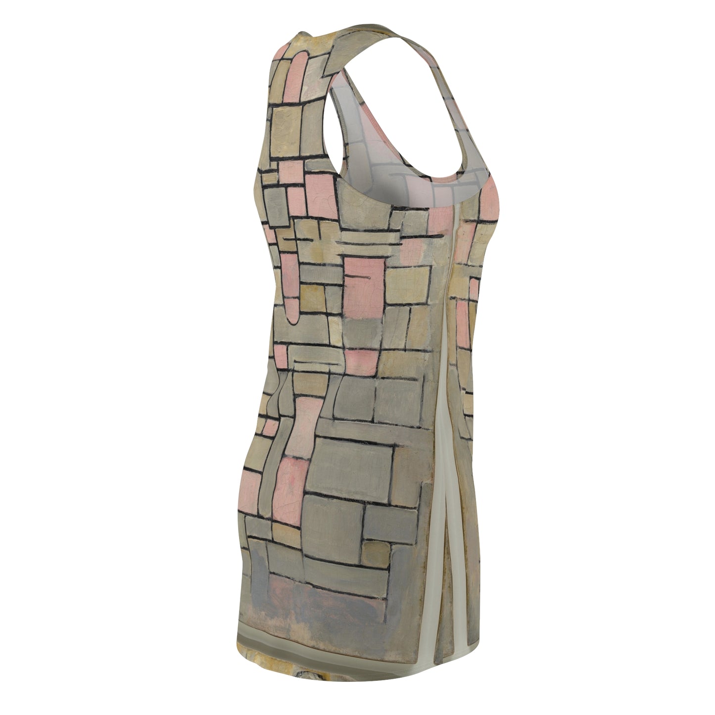 PIET MONDRIAN COMPOSITION 8 - CUT & SEW RACERBACK DRESS