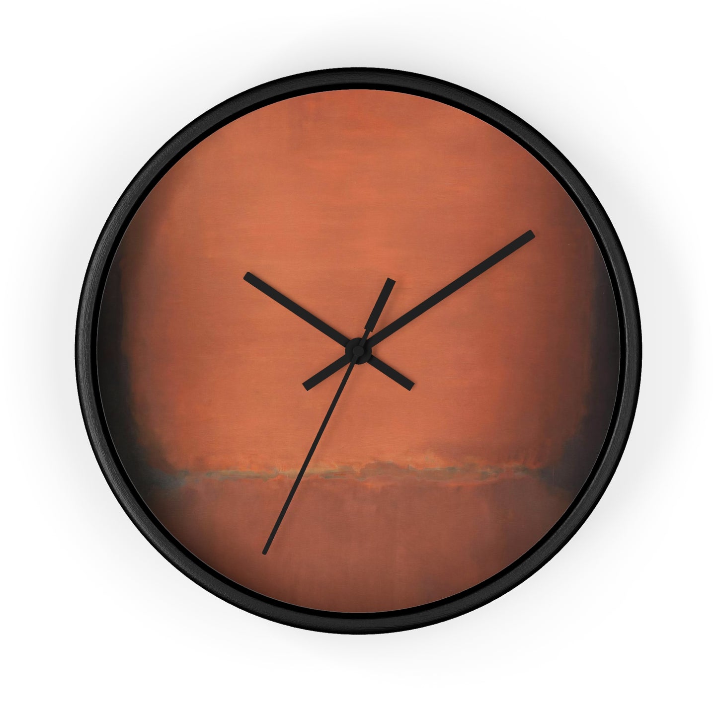 MARK ROTHKO - ABSTRACT - WOODEN WALL ART CLOCK 