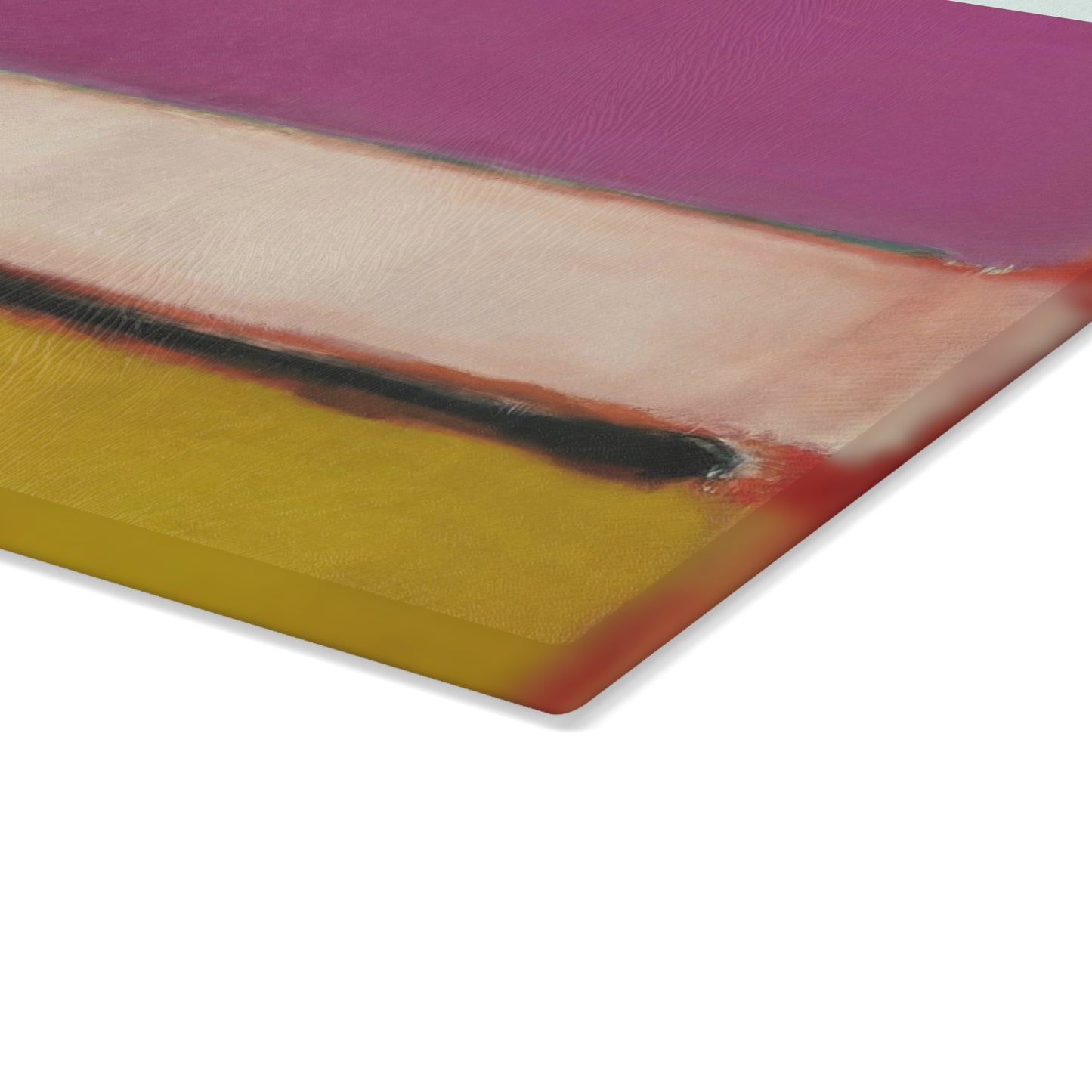 MARK ROTHKO - ABSTRACT - ART GLASS CUTTING BOARD