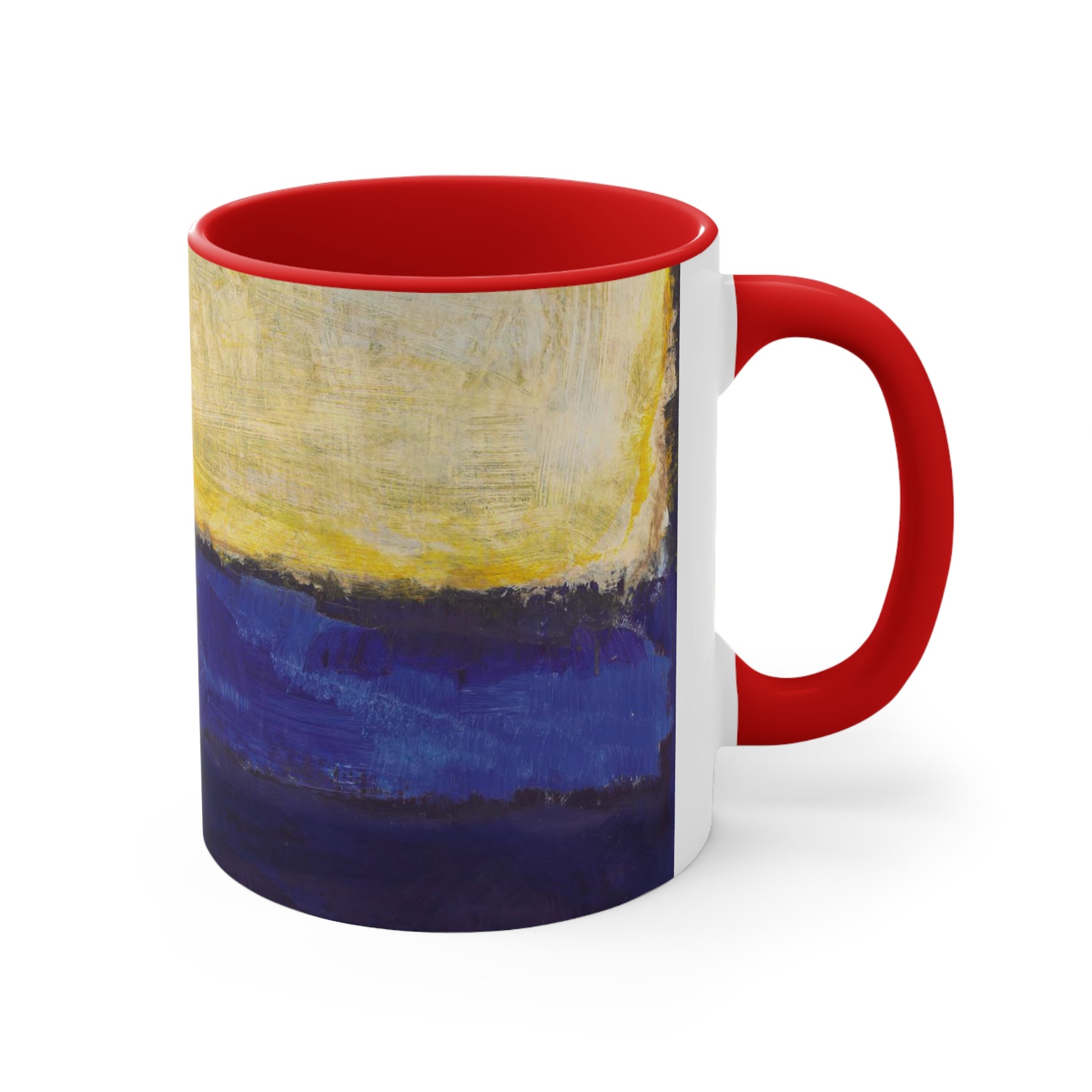 MARK ROTHKO - ABSTARCT - ACCENT COFFEE MUG 