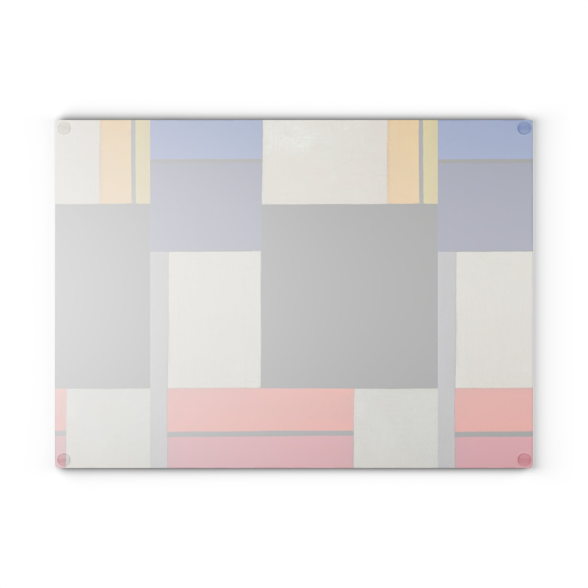 THEO VAN DOESBURG - COMPOSITION XXI - ART GLASS CUTTING BOARD