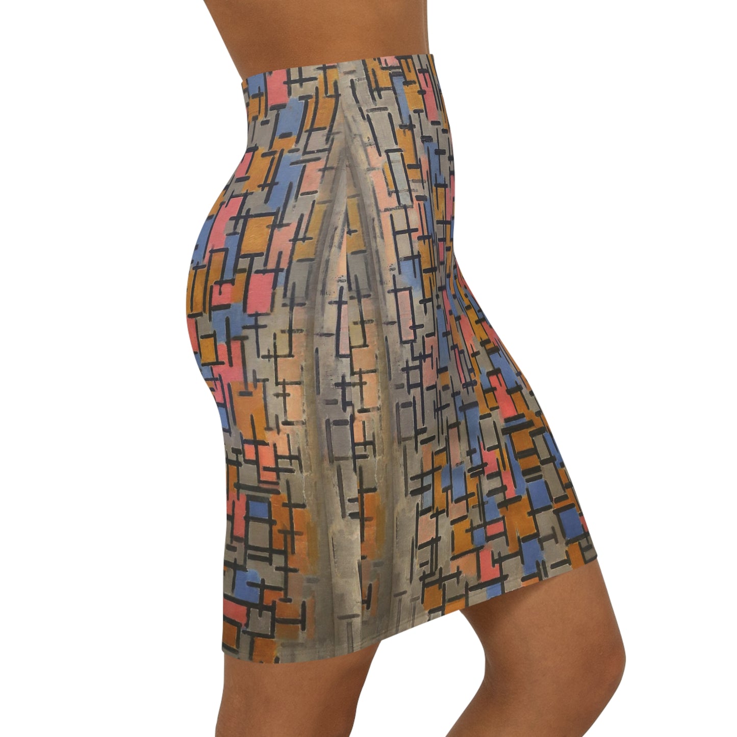 Piet Mondrian skirt