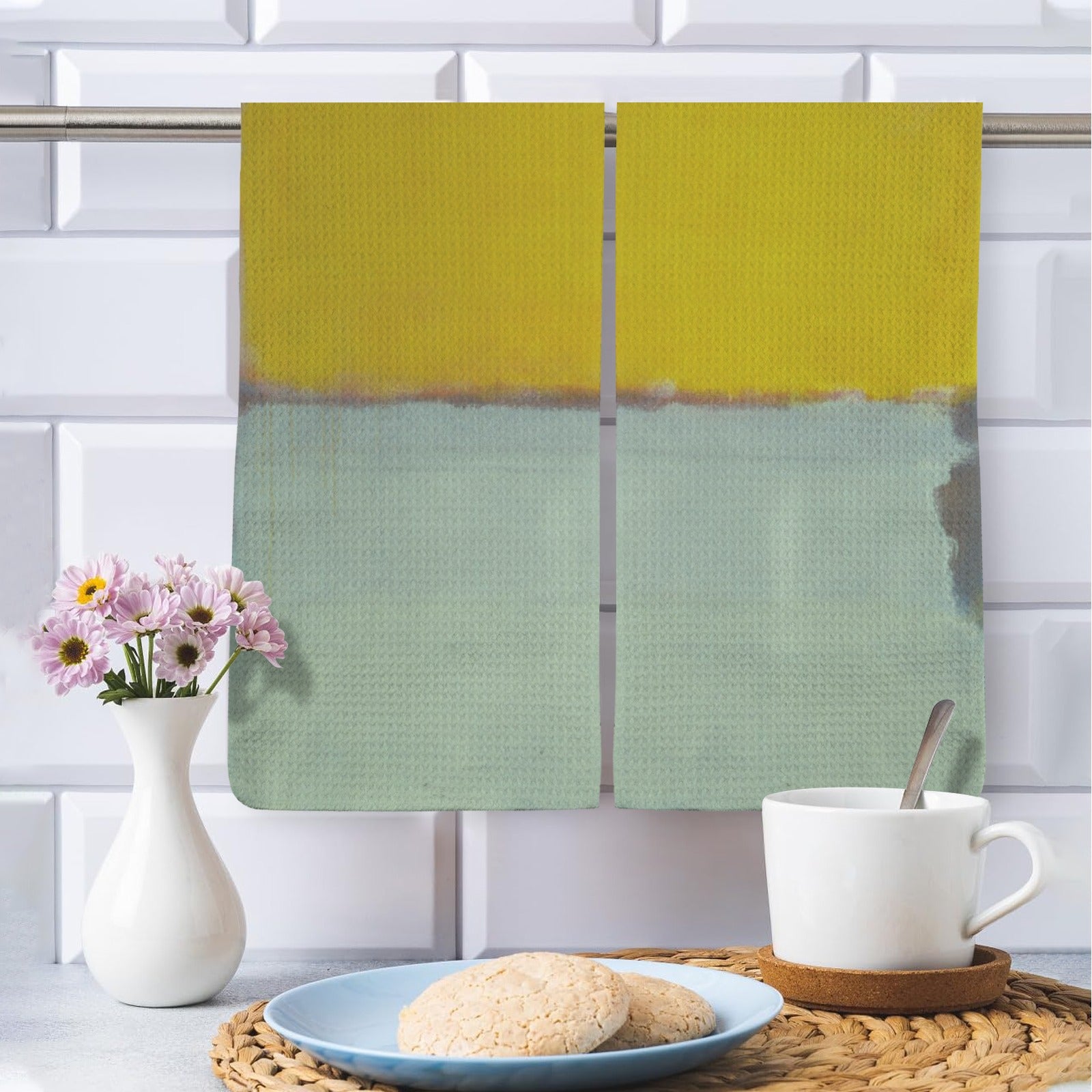 MARK ROTHKO - ABSTRACT - HAND TOWELS QTY 2