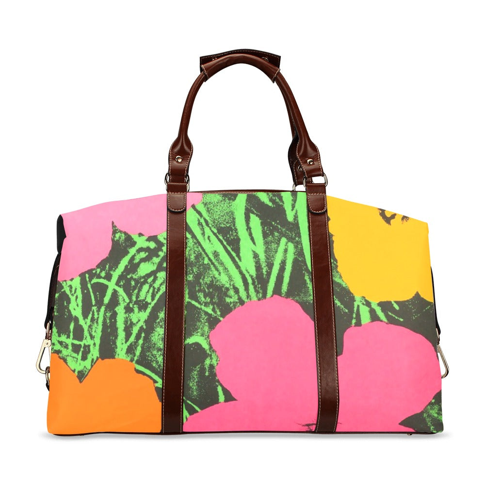 ANDY WARHOL - FLOWERS - TRAVEL UNISEX BAG