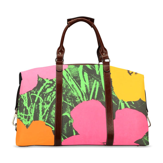 ANDY WARHOL - FLOWERS - TRAVEL UNISEX BAG
