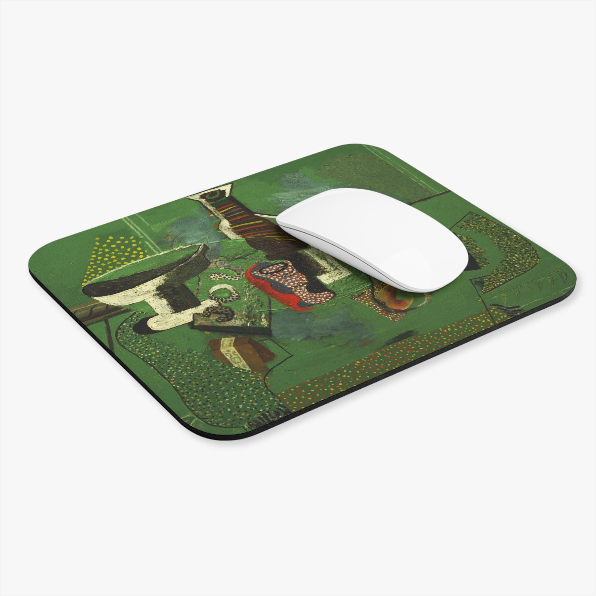 PABLO PICASSO - GREEN STILL LIFE - ART MOUSE PAD