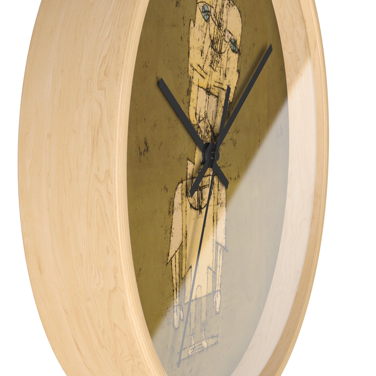 PAUL KLEE - GHOST OF A GENIUS - WOODEN WALL ART CLOCK