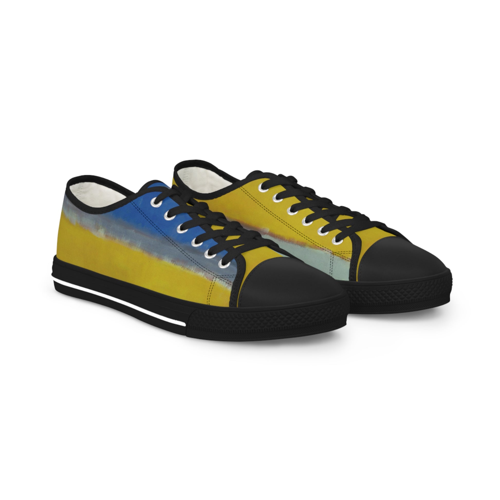 MARK ROTHKO - ABSTRACT - LOW TOP ART SNEAKERS FOR HIM