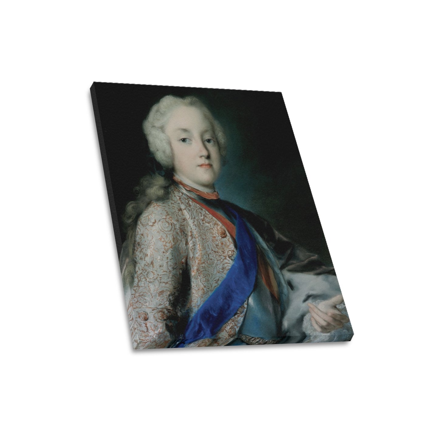 ROSALBA CARRIERA - CROWN PRINCE FRIEDRICH CHRISTIAN OF SAXONY - CANVAS PRINT 16" x 20"