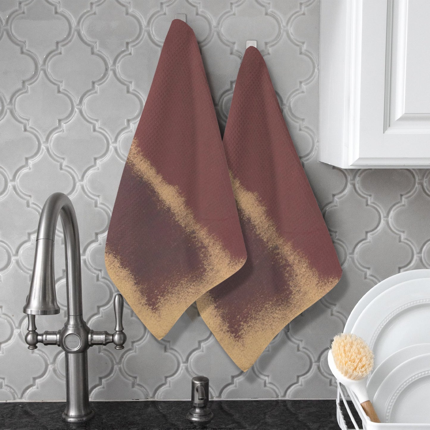 MARK ROTHKO - ABSTRACT - HAND TOWELS QTY 2