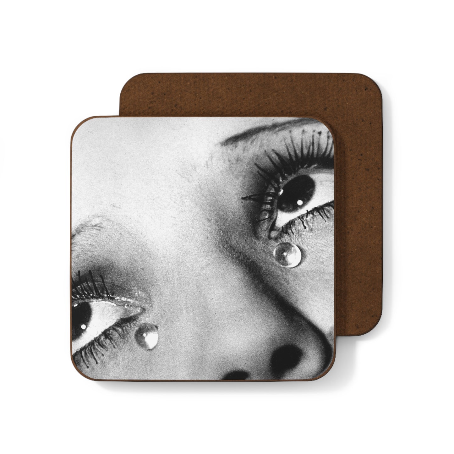 MAN RAY - GLASS TEARS, 1932  - HARDBOARD BACK COASTER