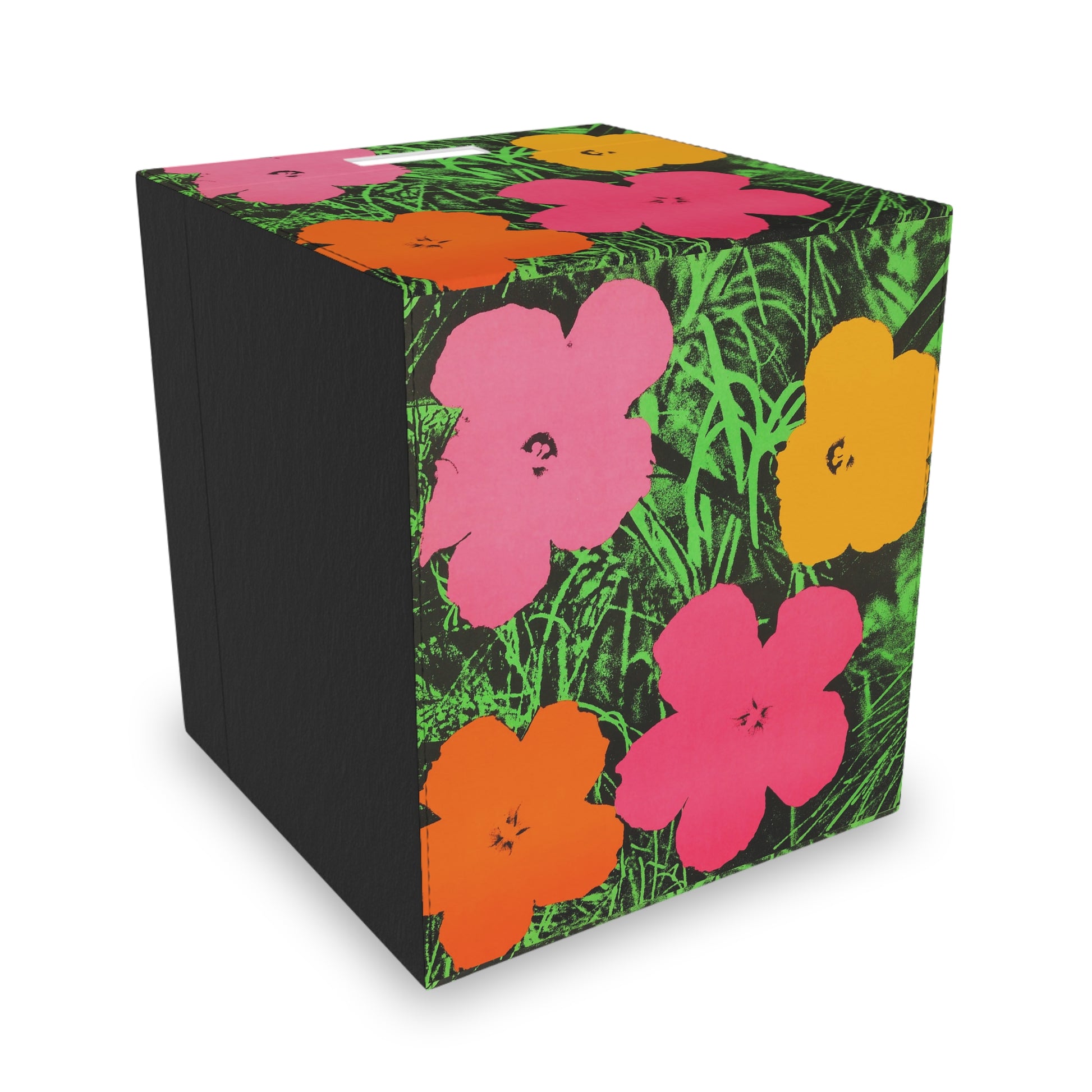 ANDY WARHOL - FLOWERS - ART STORAGE BOX (ORGANIZER)