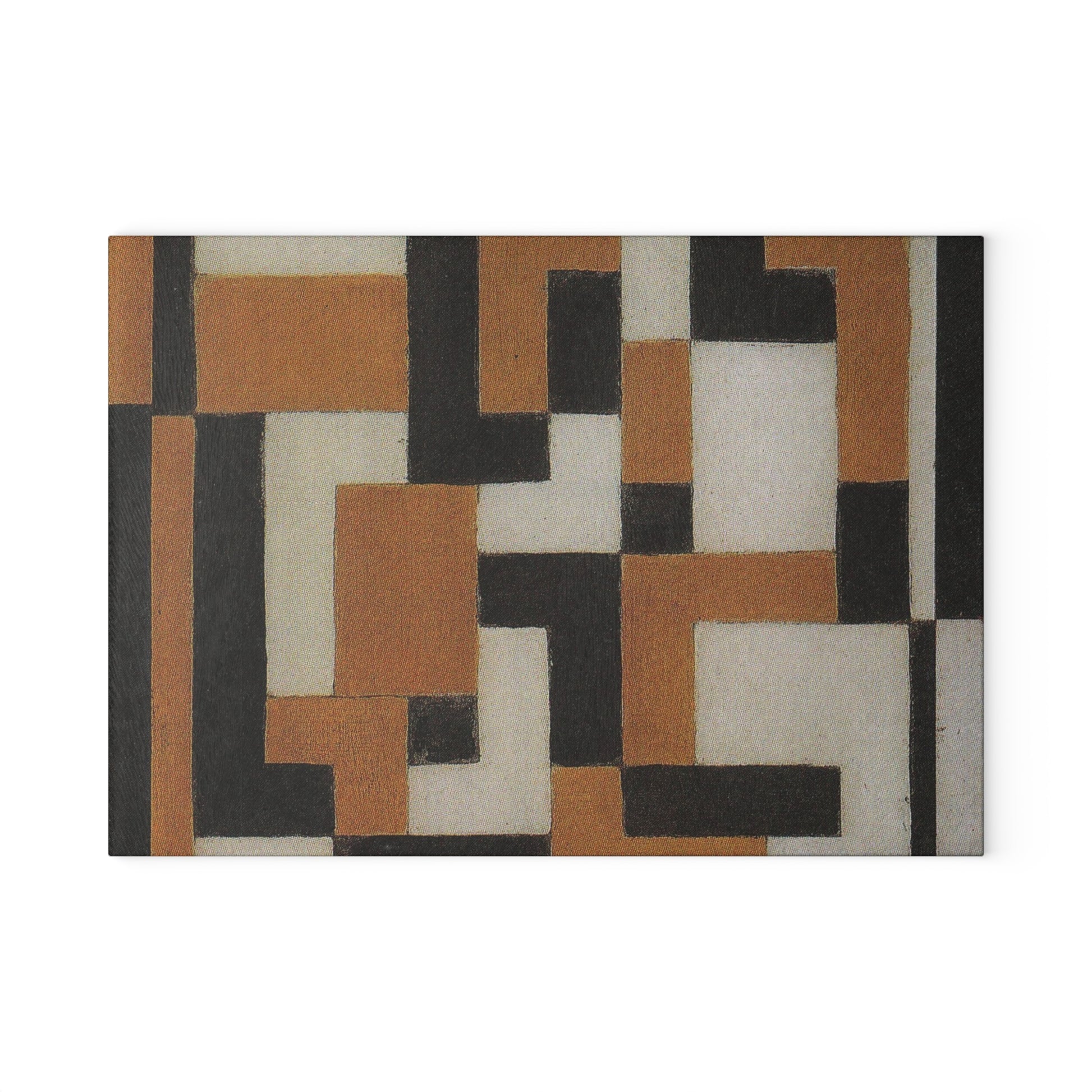 THEO VAN DOESBURG - COMPOSITION - ART GLASS CUTTING BOARD